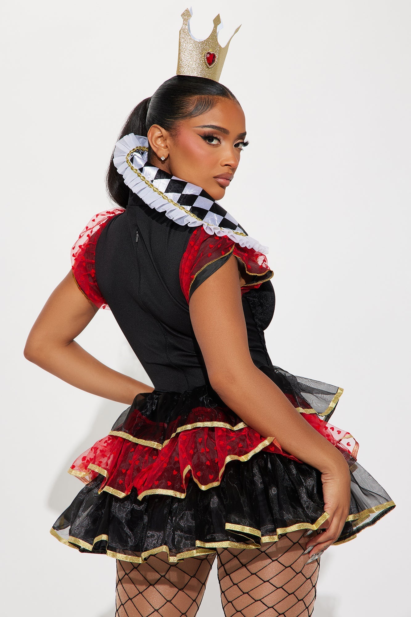Queen Of Your Heart 2 Piece Costume Set - Multi Color