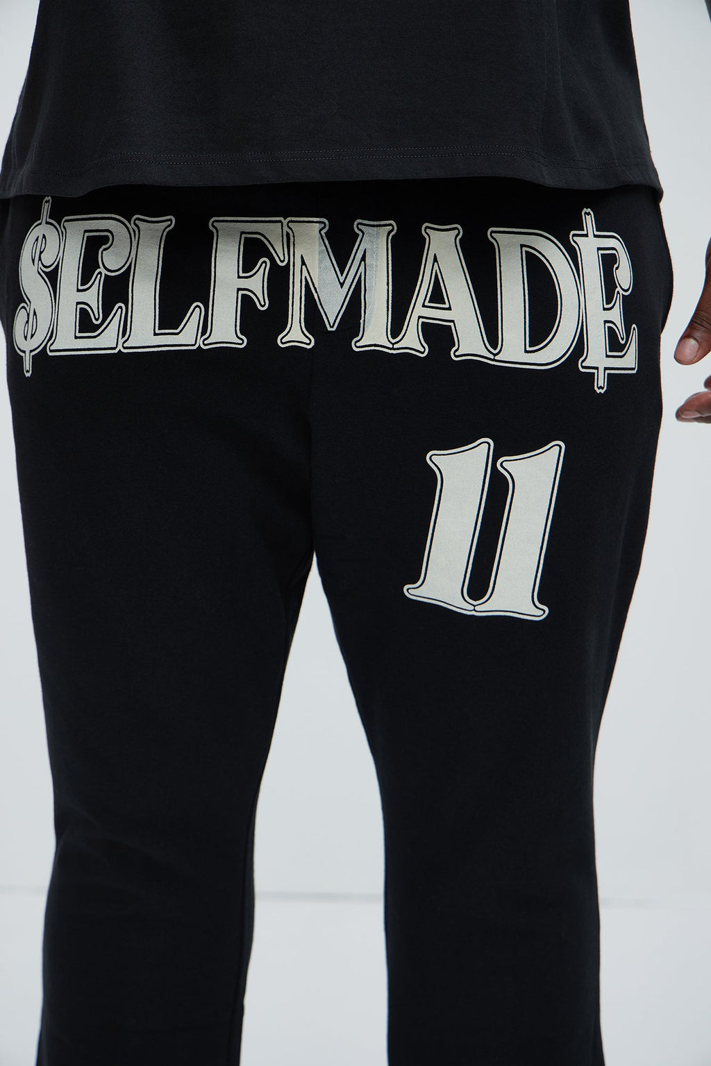 Tyson Self Made Skinny Flare Sweatpants - Black