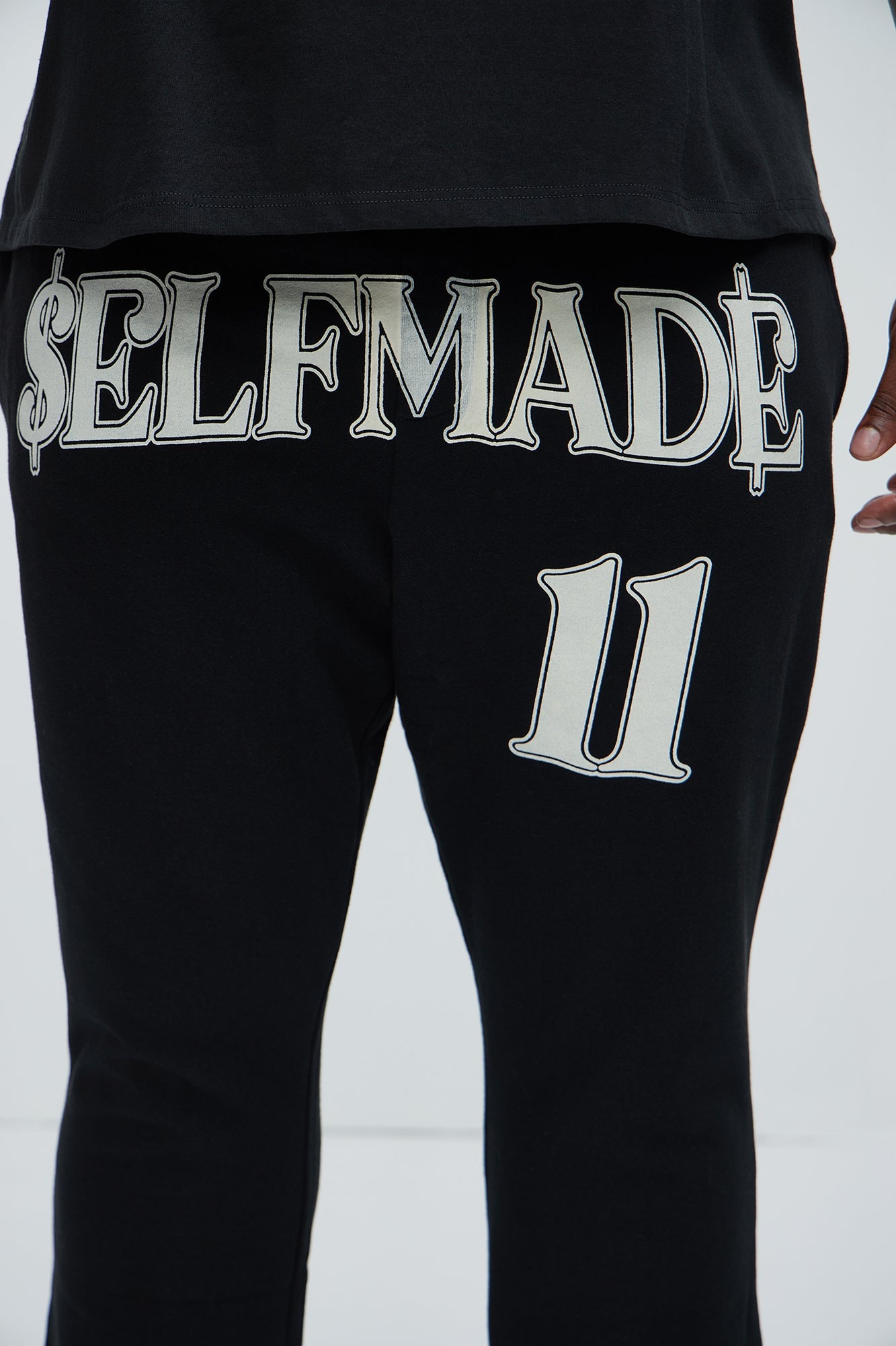 Tyson Self Made Skinny Flare Sweatpants - Black