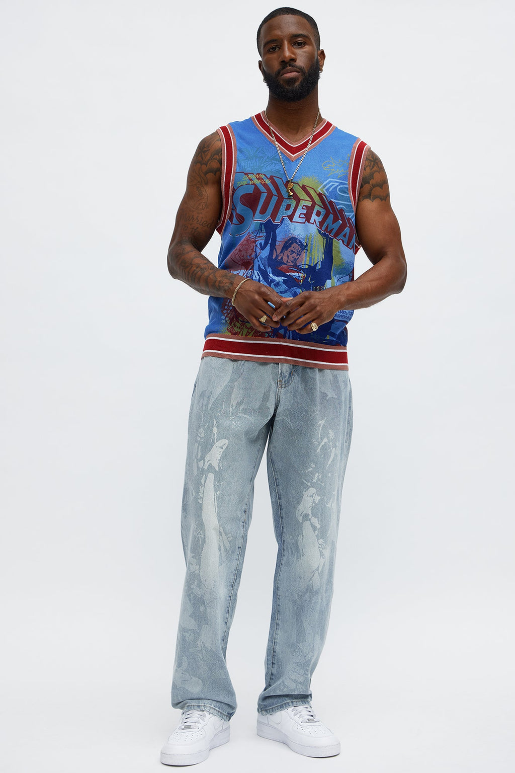 Straight Perspective Jeans - Light Blue Wash