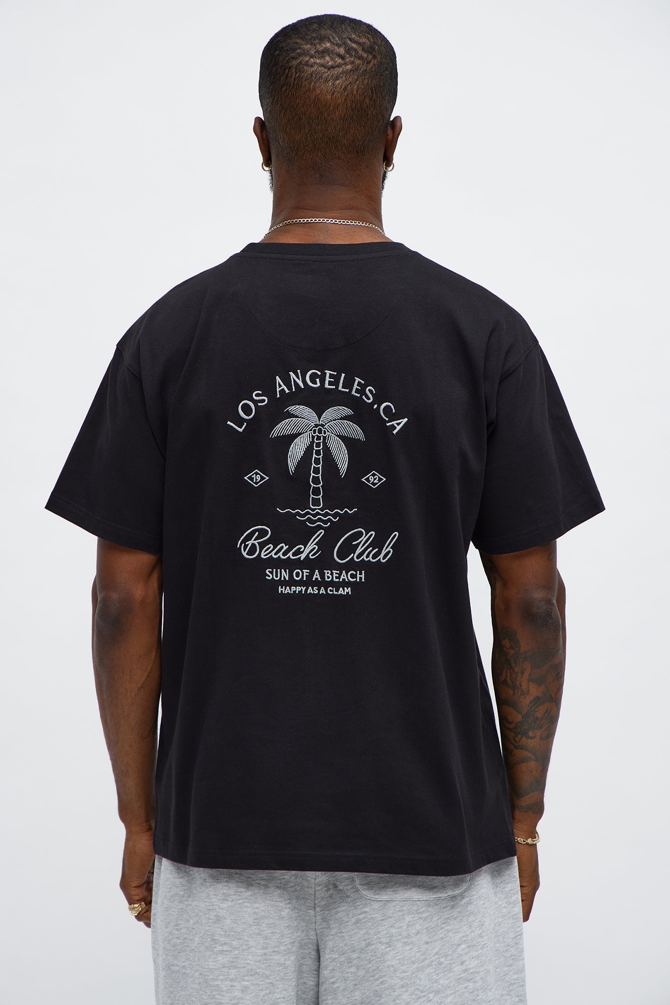 Sun Of A Beach Short Sleeve Tee - Black