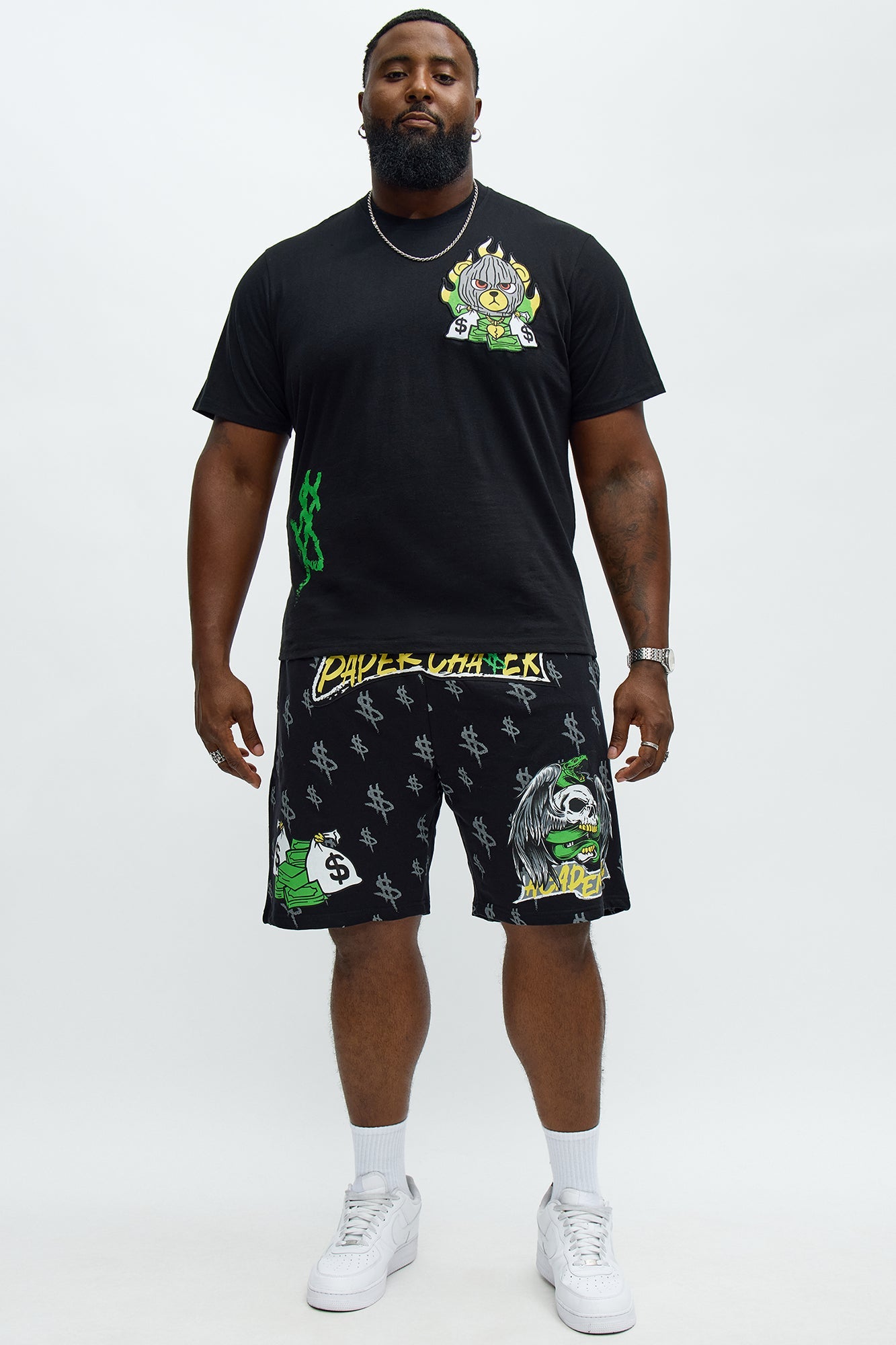 Paper Chaser Academy Short Sleeve Tee - Black
