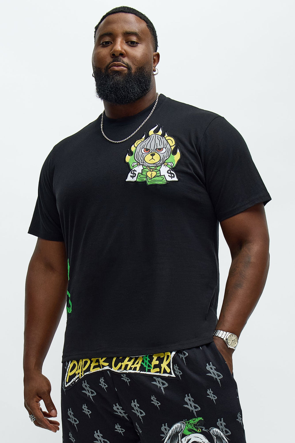 Paper Chaser Academy Short Sleeve Tee - Black