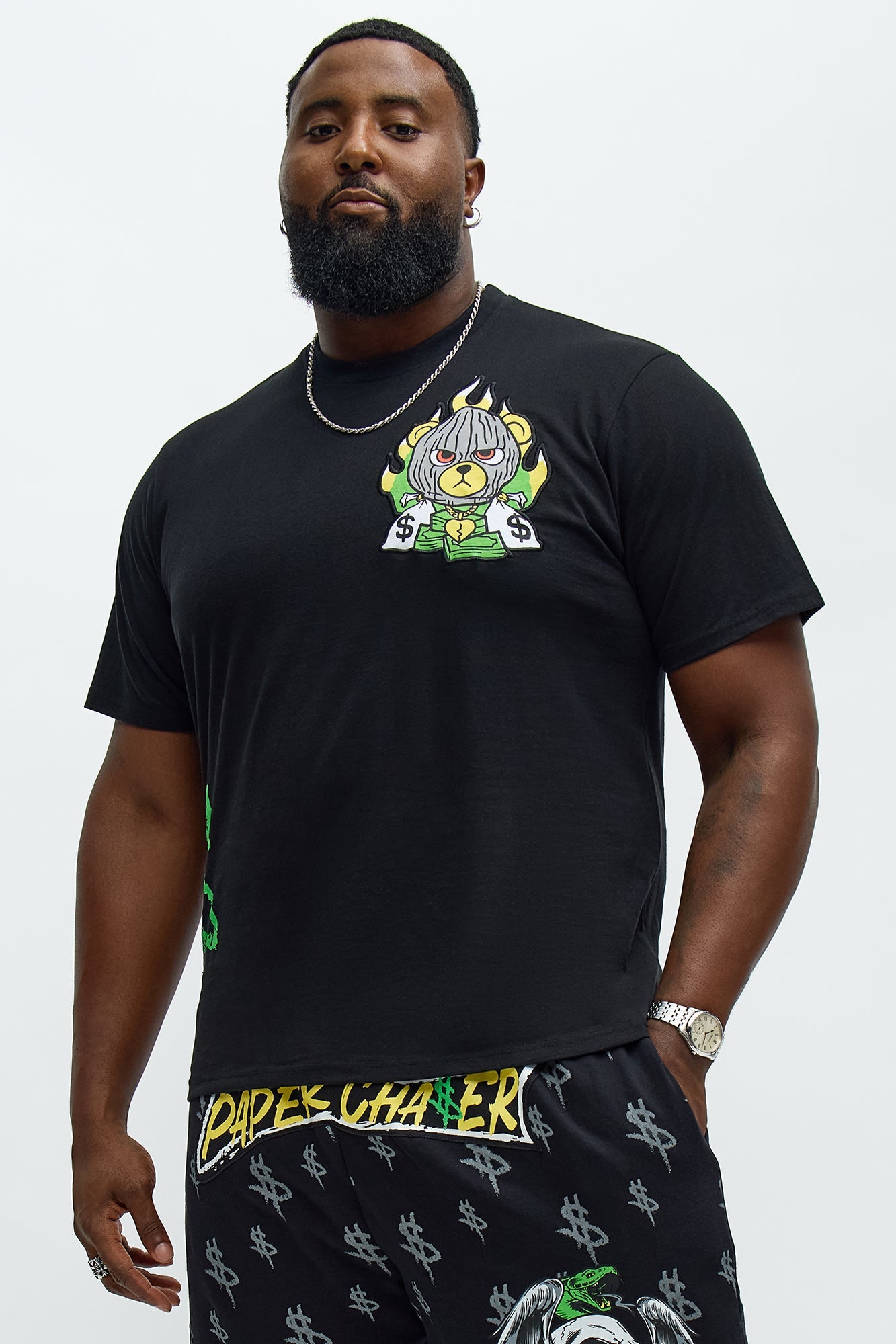 Paper Chaser Academy Short Sleeve Tee - Black