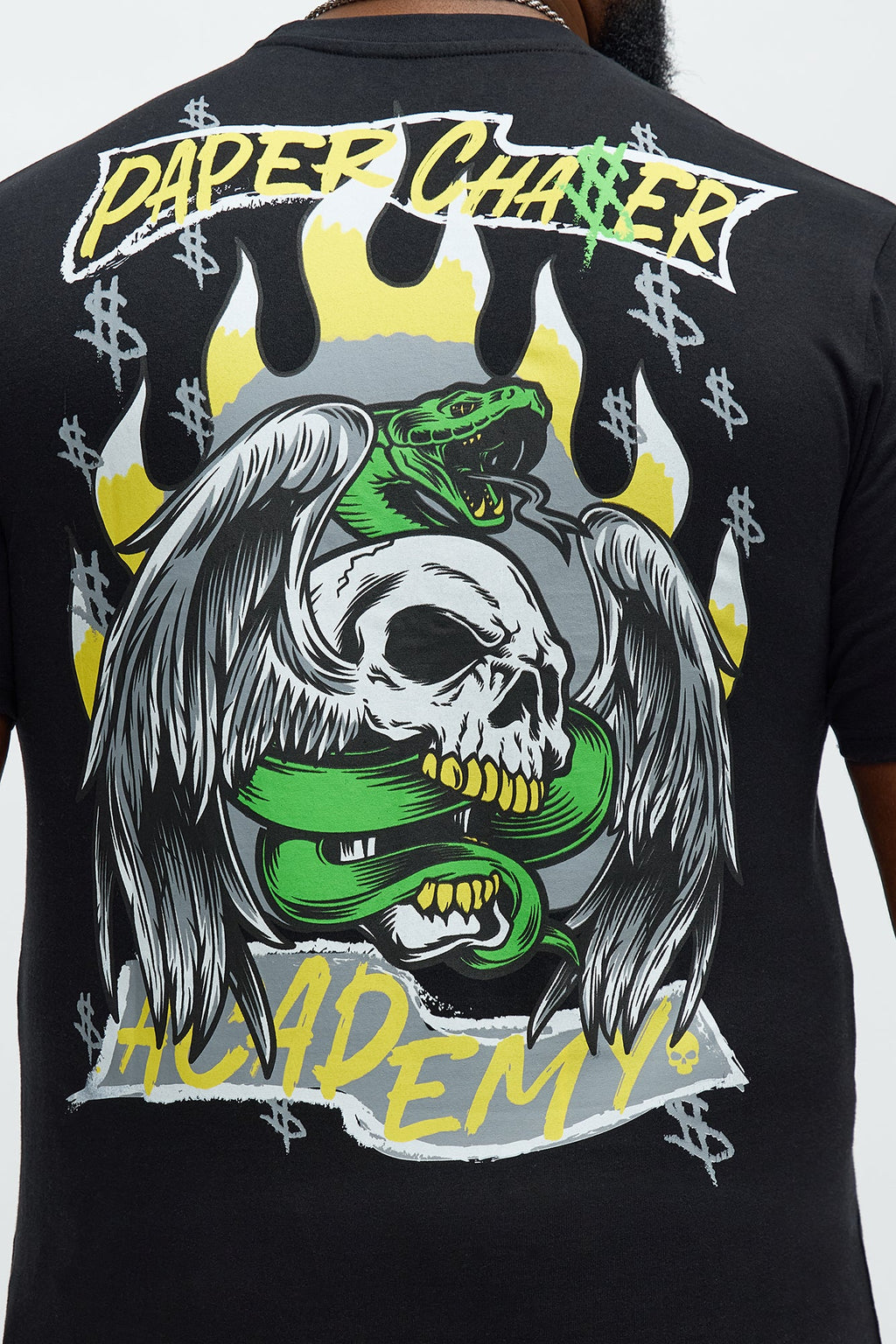 Paper Chaser Academy Short Sleeve Tee - Black