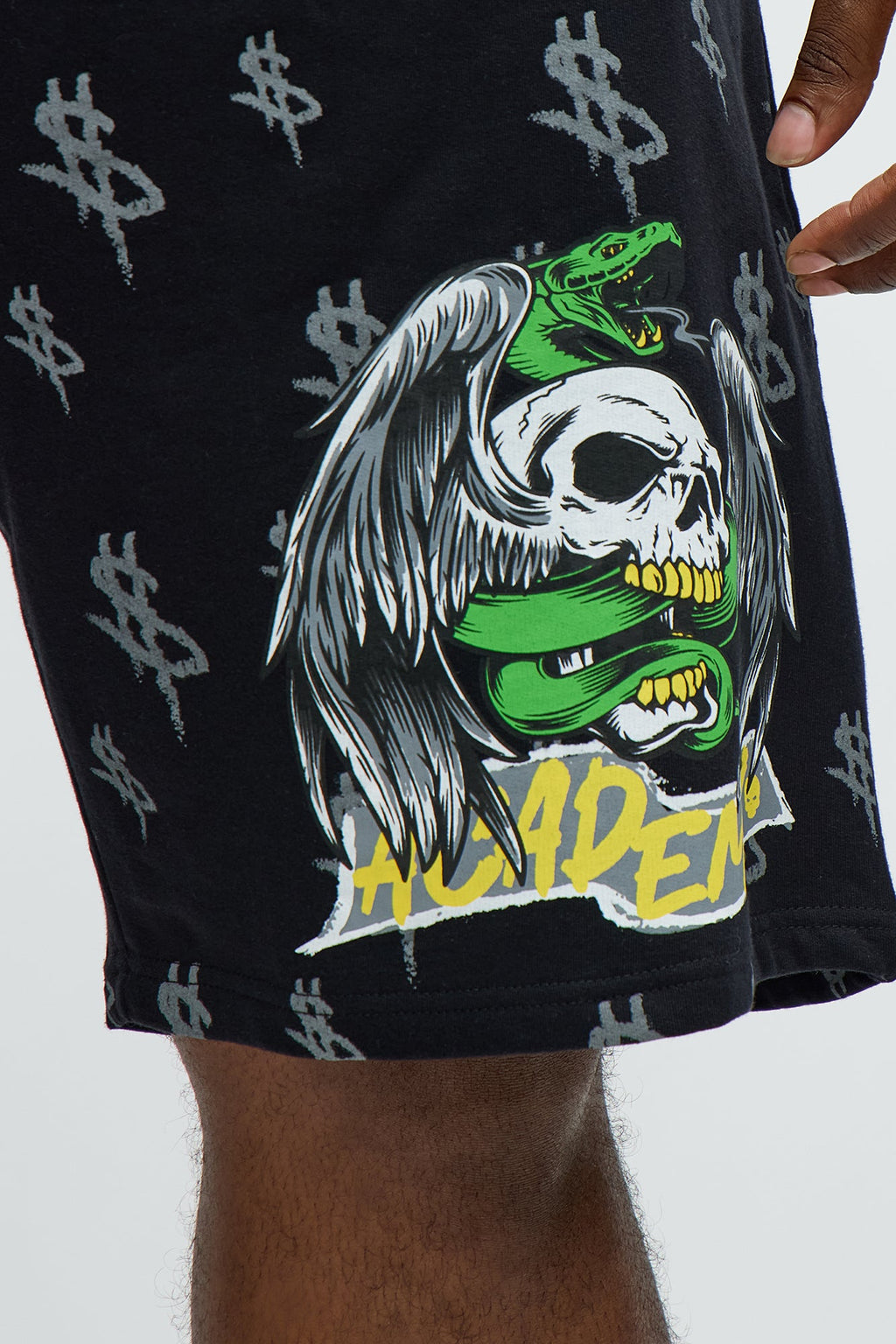 Paper Chase Academy Sweatshorts - Black