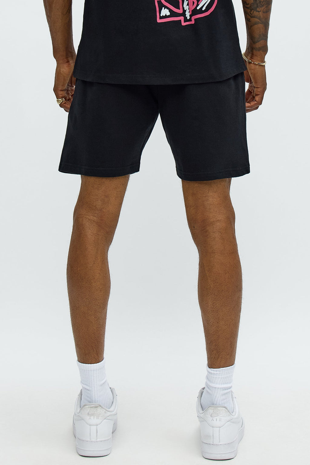 Richie Rich $ign Sweatshorts - Black