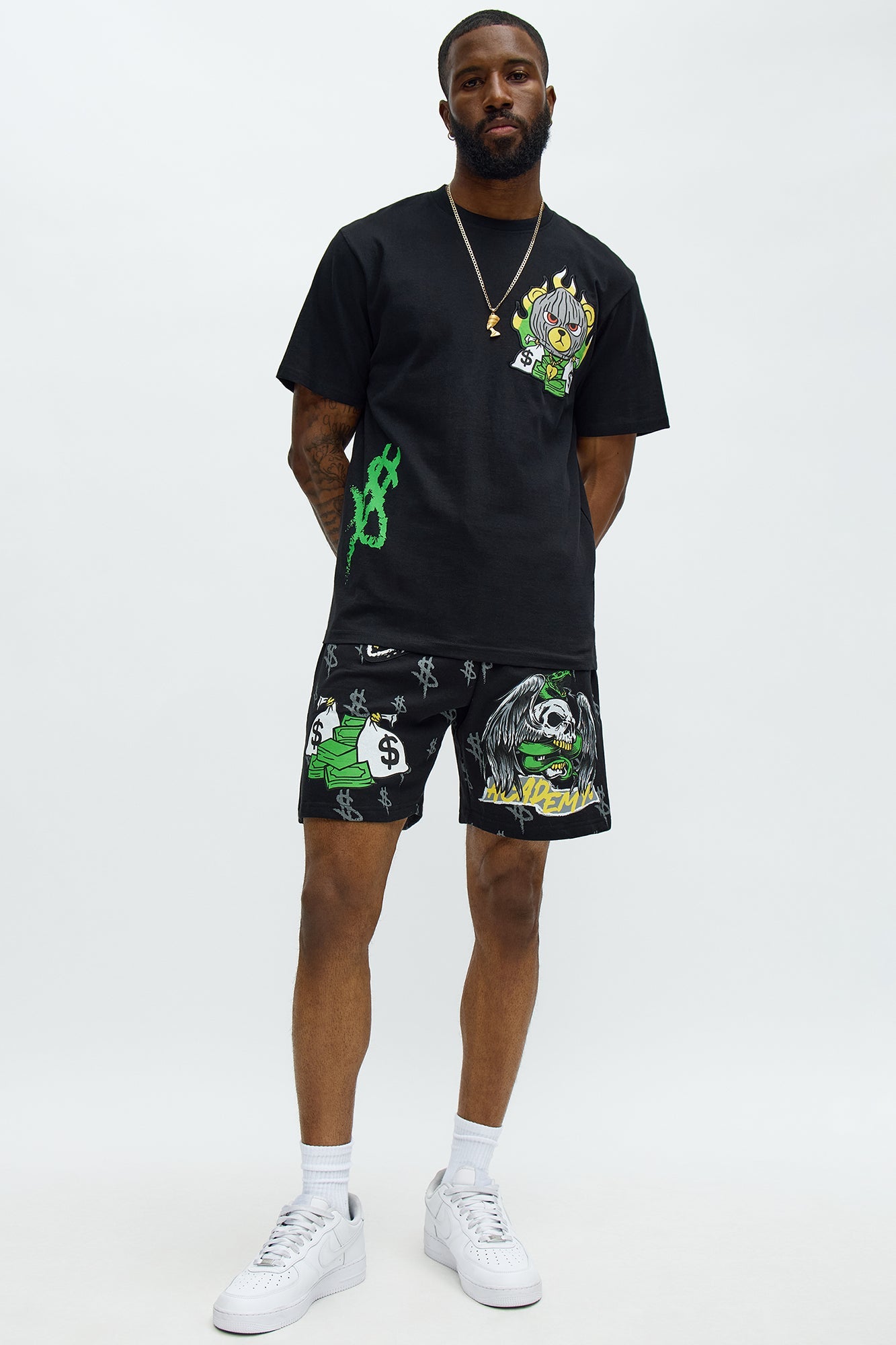 Paper Chaser Academy Short Sleeve Tee - Black