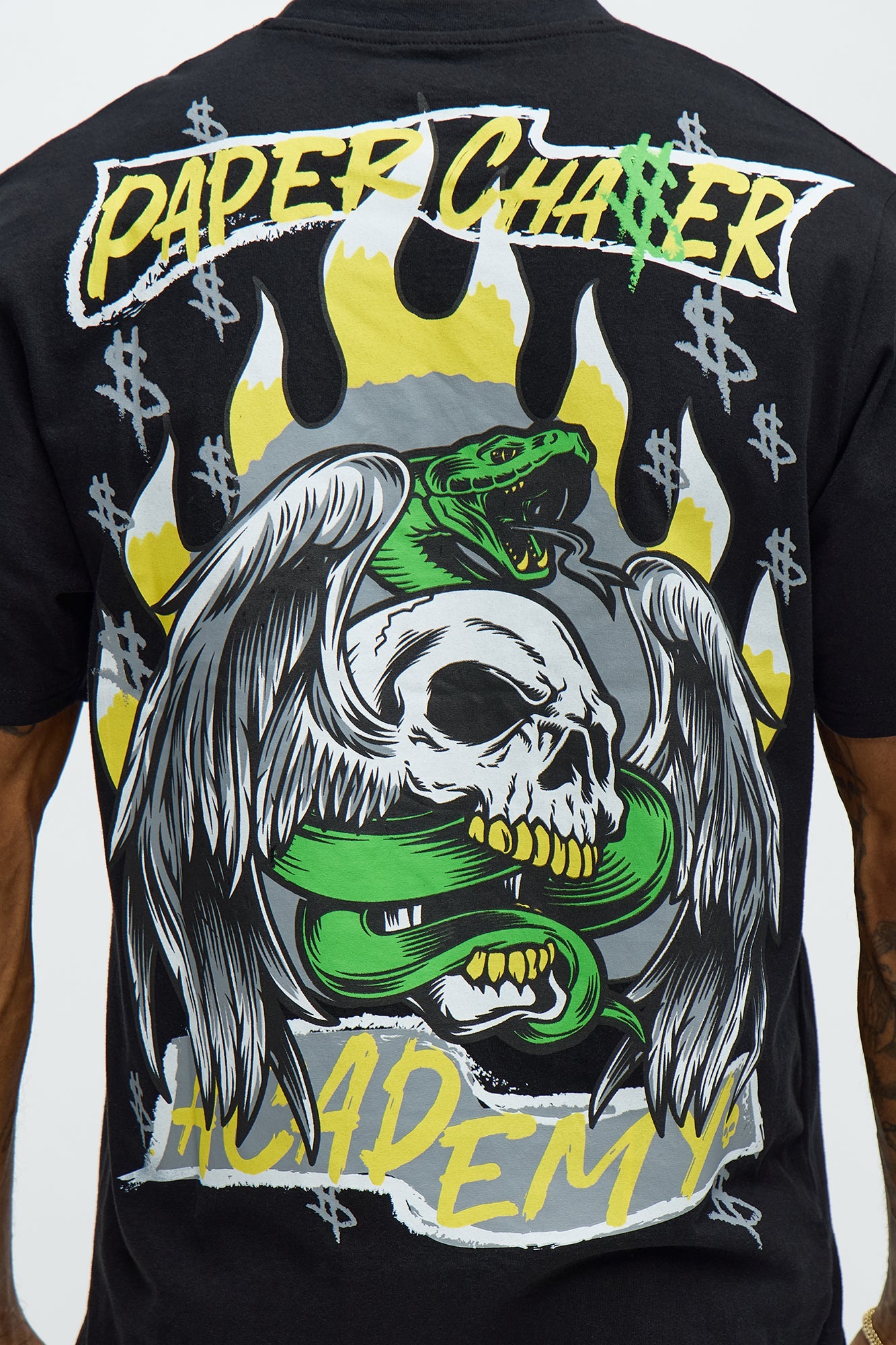 Paper Chaser Academy Short Sleeve Tee - Black