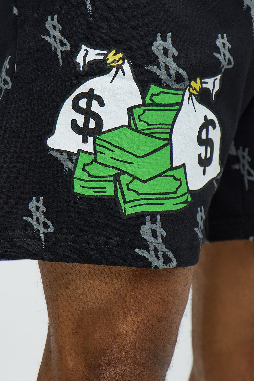 Paper Chase Academy Sweatshorts - Black