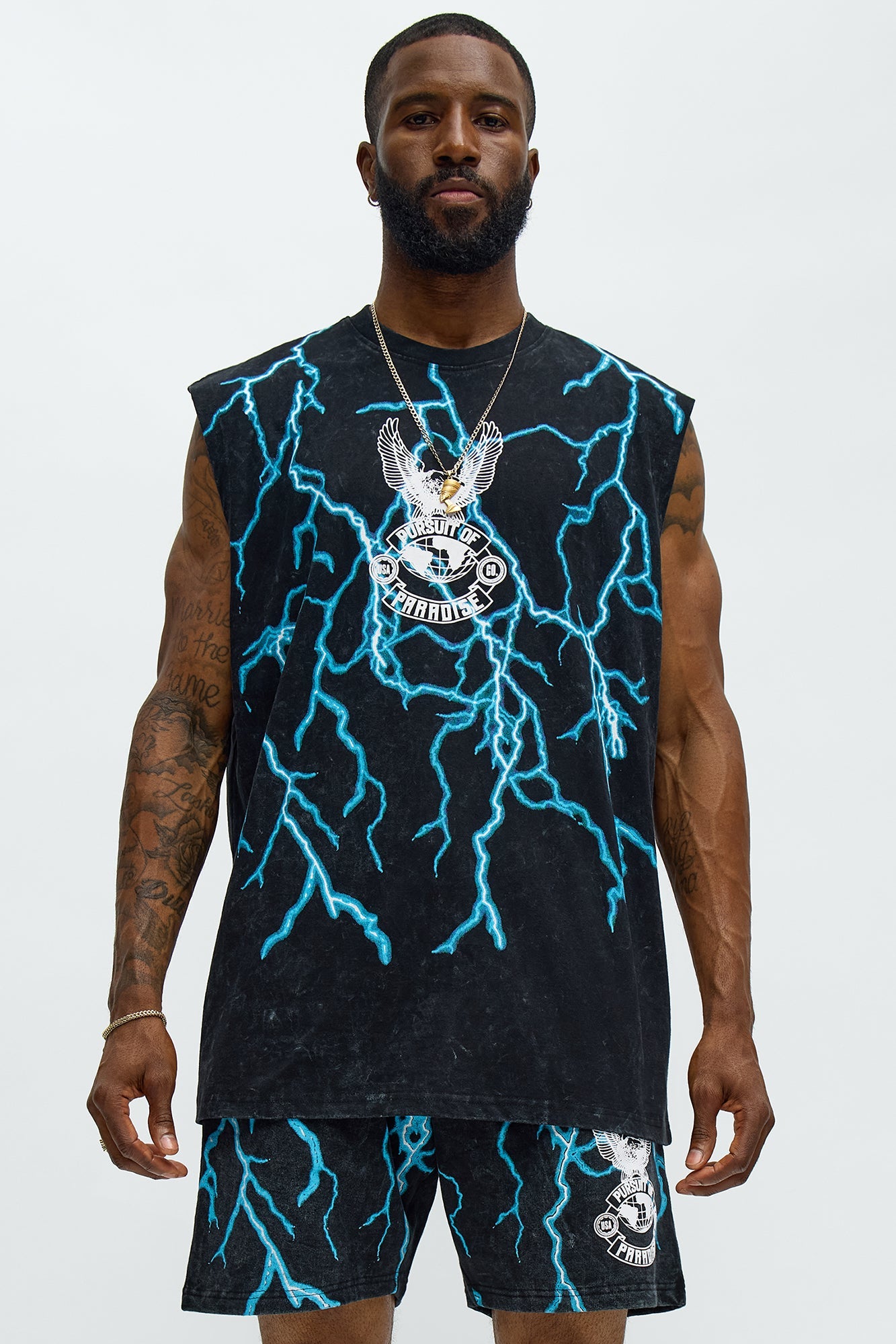 Thunder Bird Muscle Tee - Black