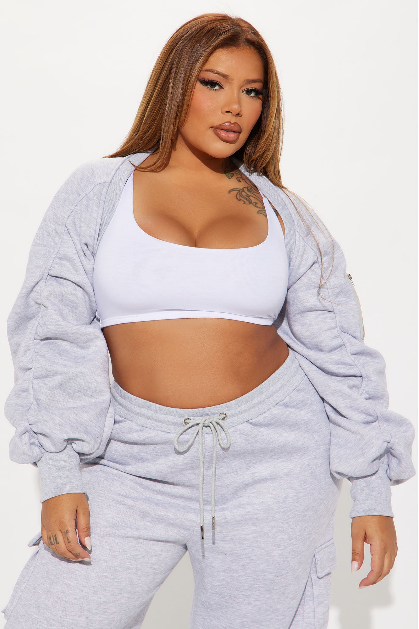 Waverley Pant Set - Heather Grey