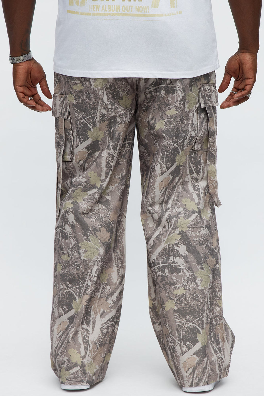 Relaxed Straight No More Waiting Cargo Pants - Brown/combo