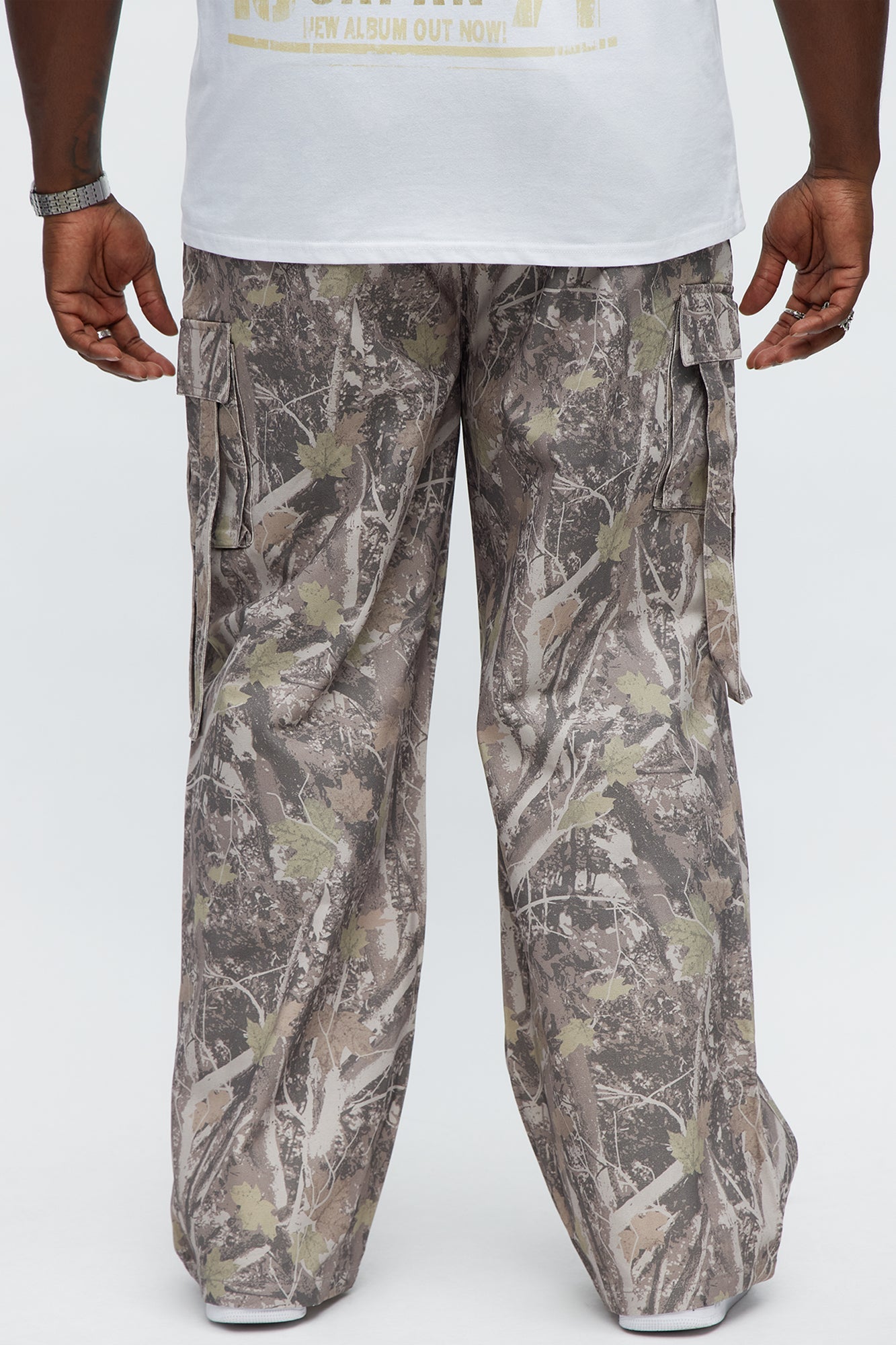 Relaxed Straight No More Waiting Cargo Pants - Brown/combo