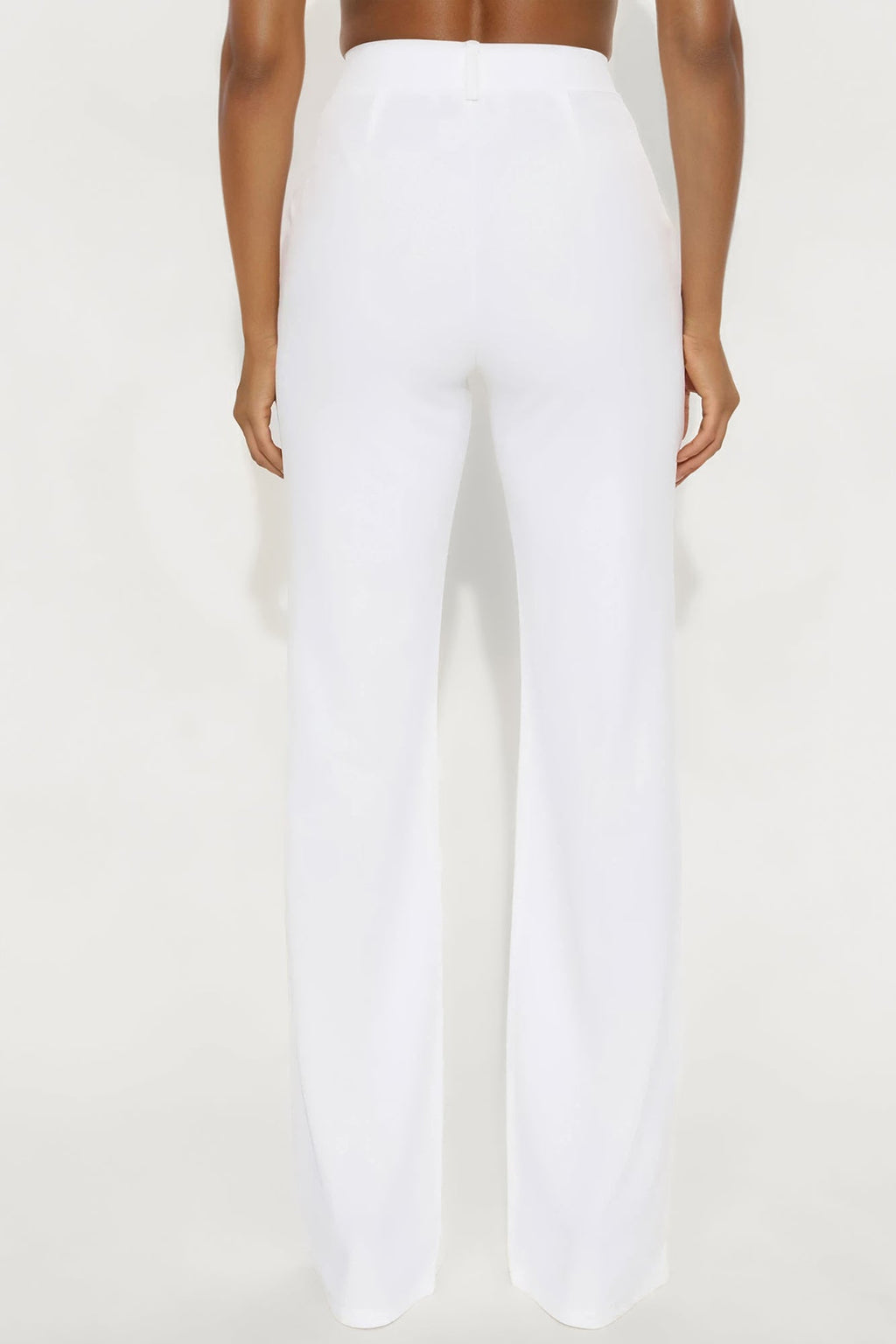 Tall Heidi Wide Leg Trouser Pant - Ivory
