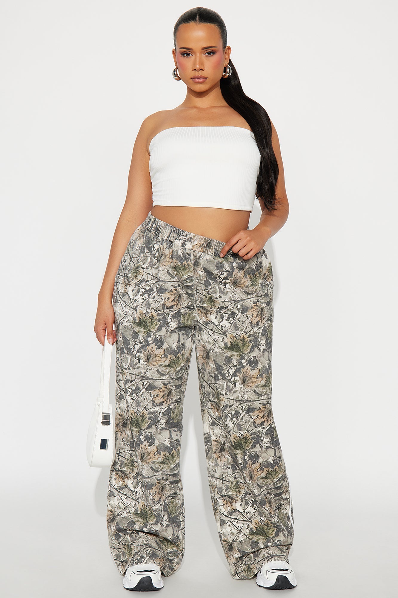 Not In Sight Camo Wide Leg Pant - Camouflage