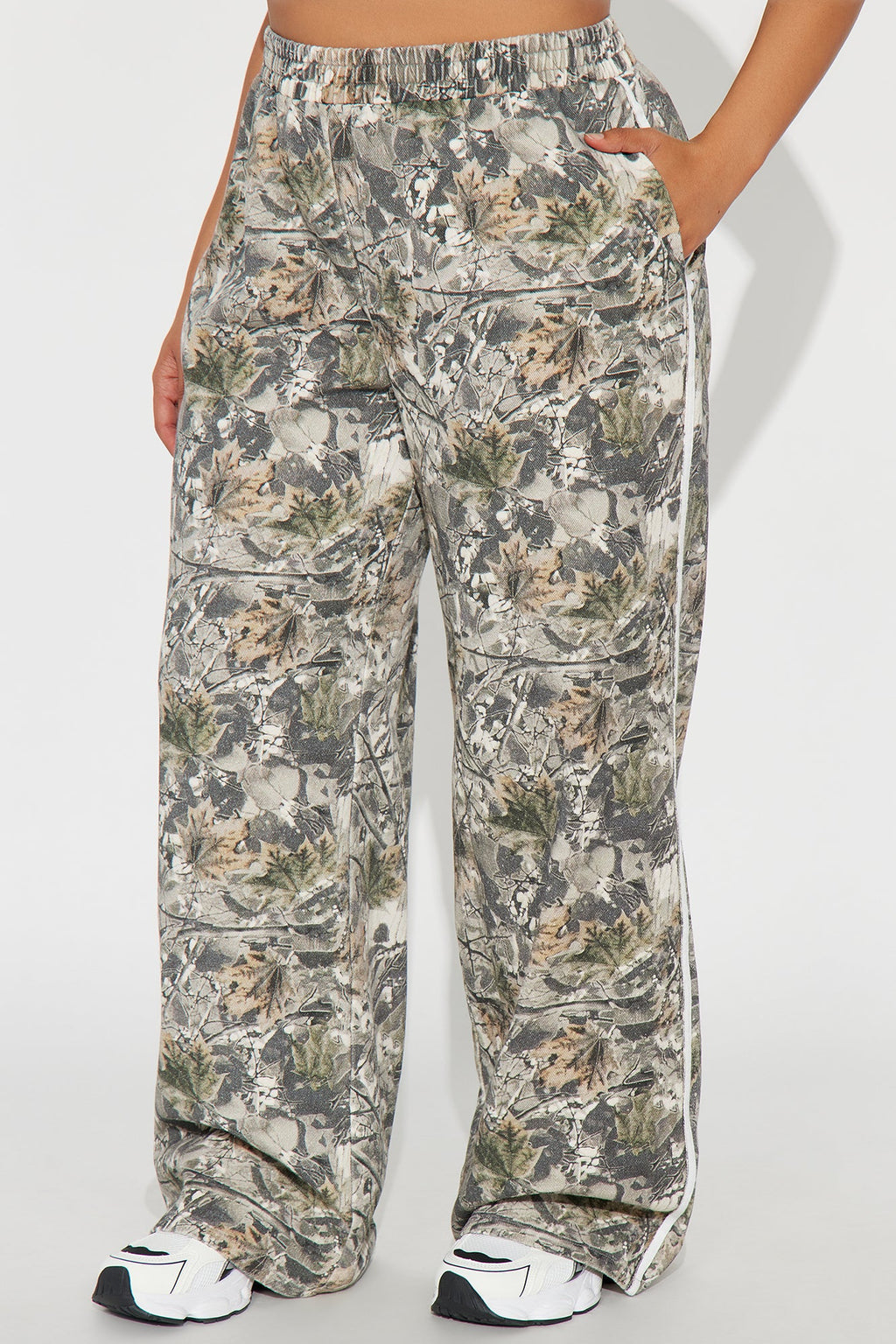 Not In Sight Camo Wide Leg Pant - Camouflage