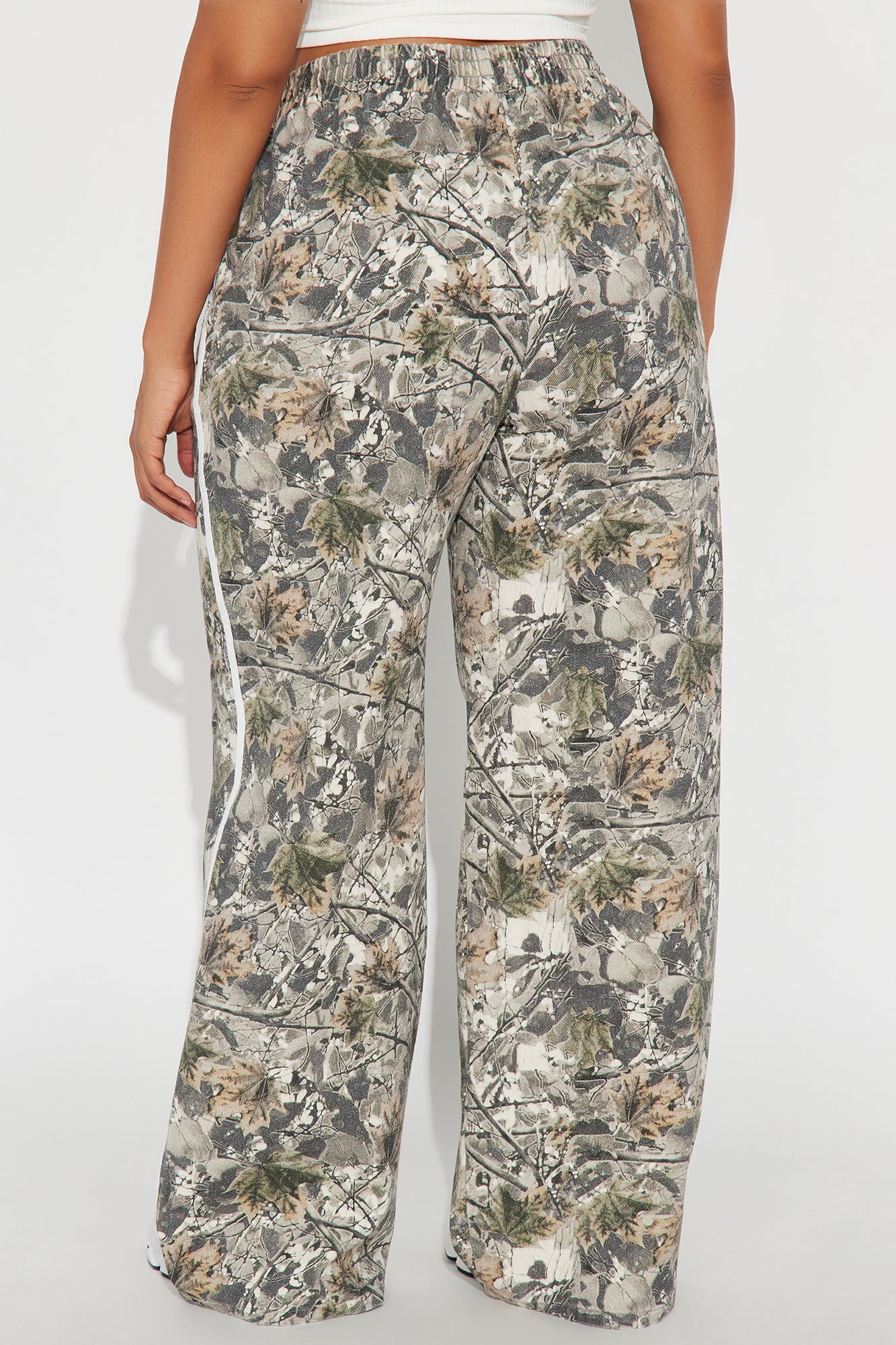 Not In Sight Camo Wide Leg Pant - Camouflage
