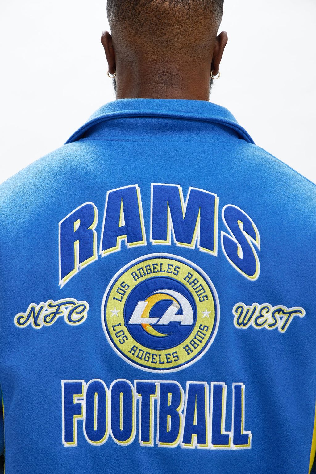 Rams Air Supremacy Jacket - Gold/Blue