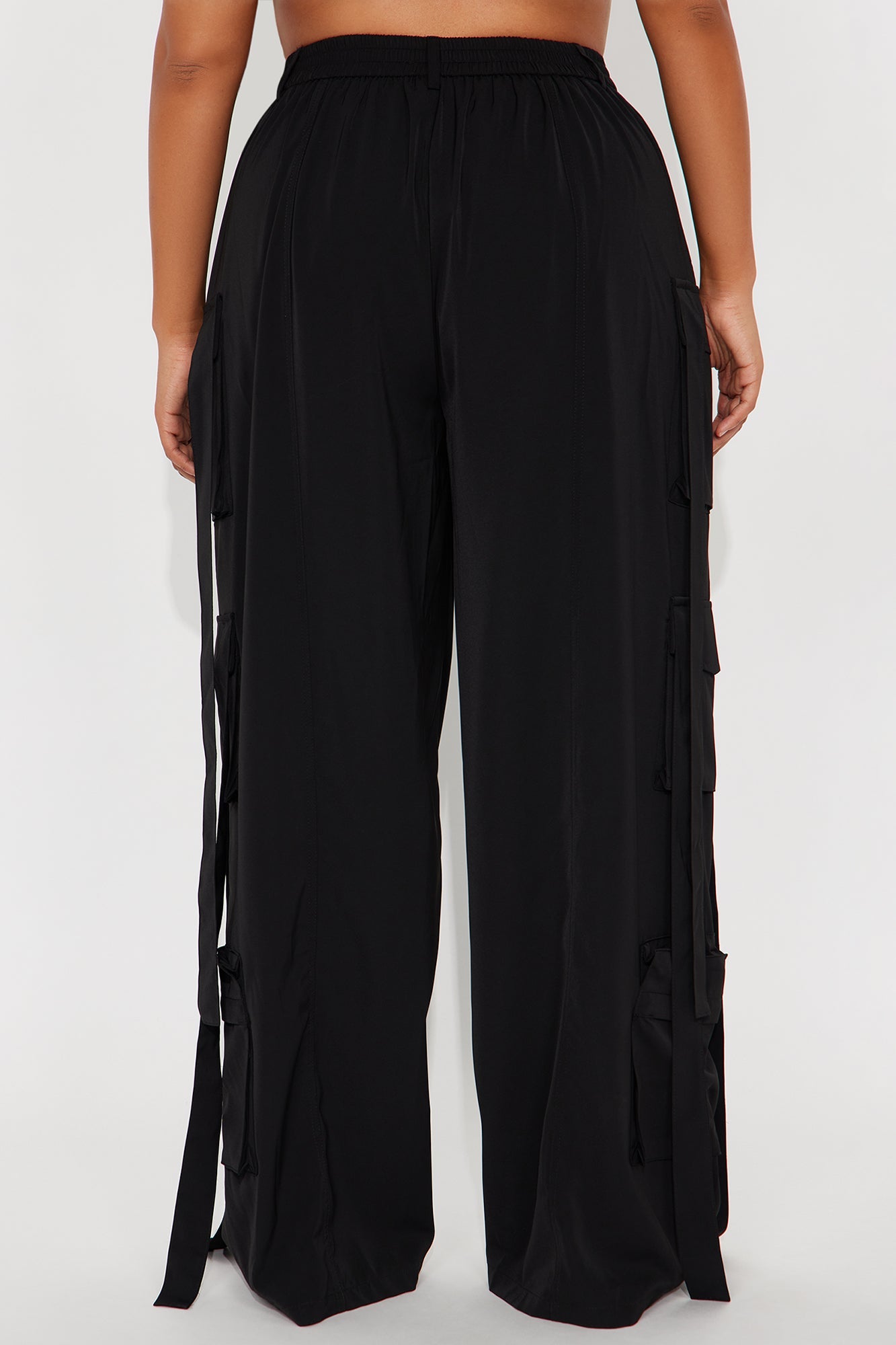 Archive Me Cargo Wide Leg Pant - Black