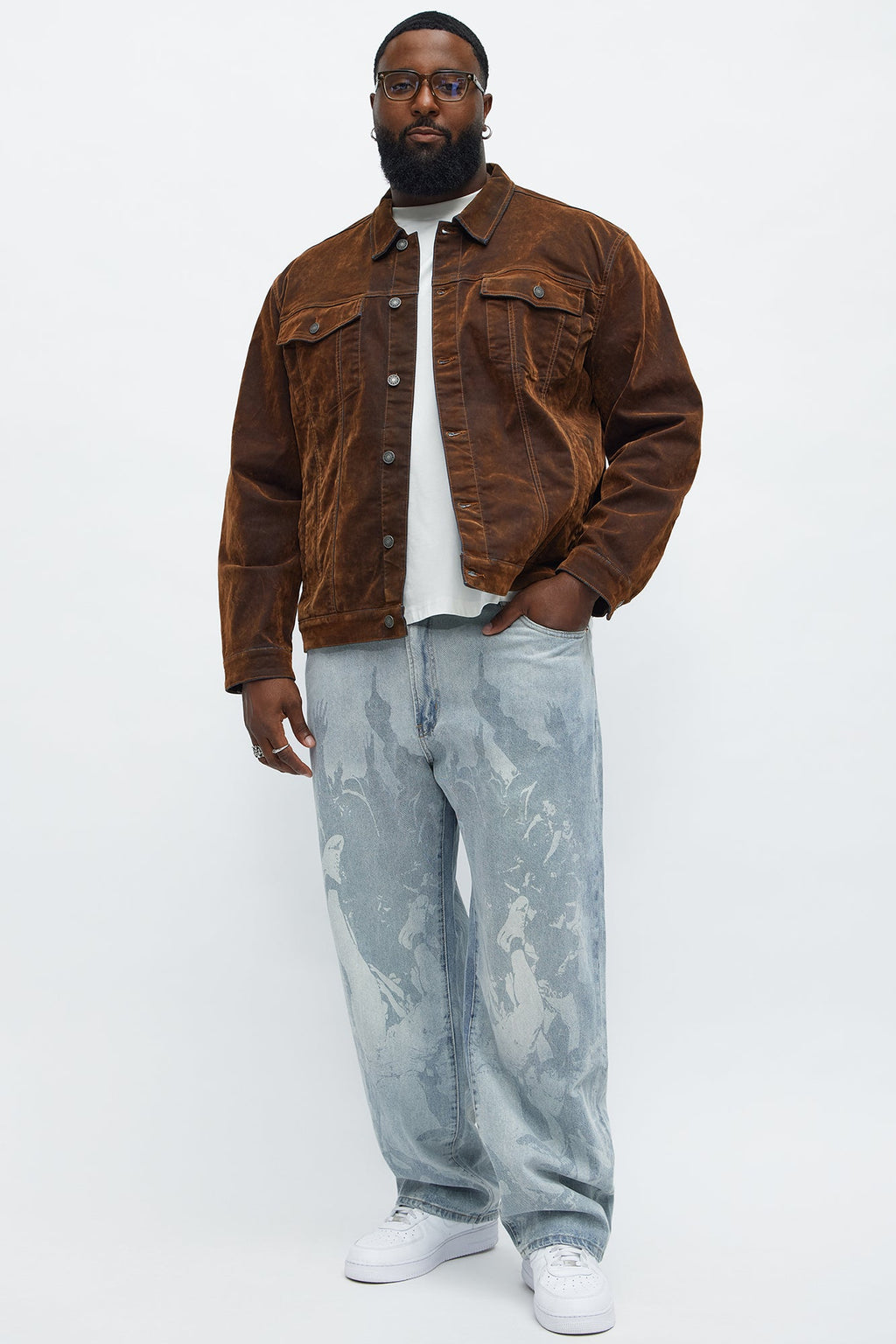 Straight Perspective Jeans - Light Blue Wash