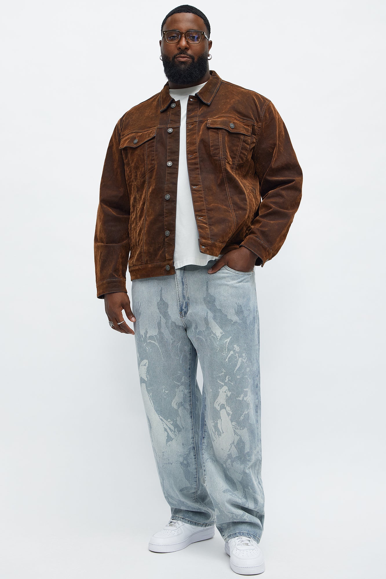 Straight Perspective Jeans - Light Blue Wash