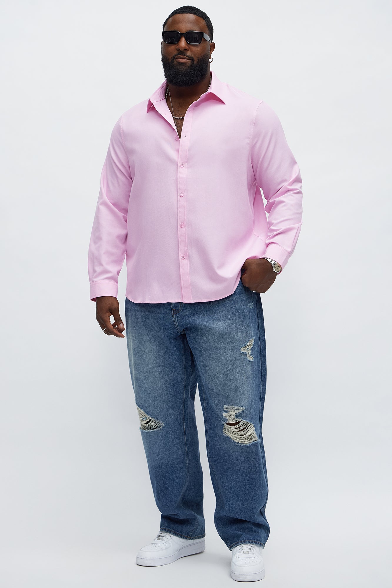 Straight Get To Know Me Ripped Jeans - Dark Wash