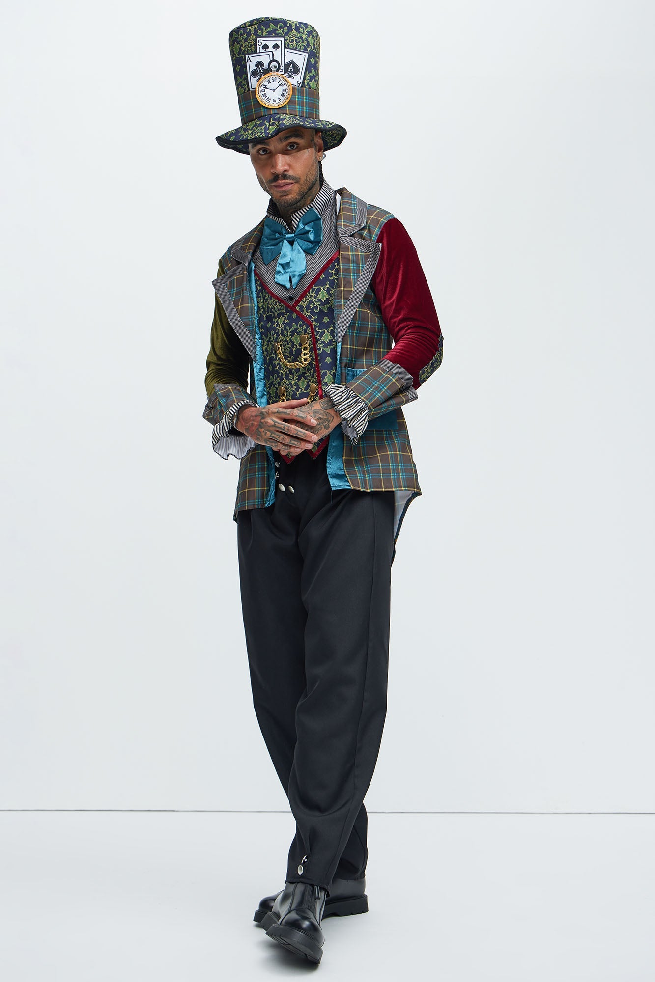 Mad Hatter Costume - Multi Color