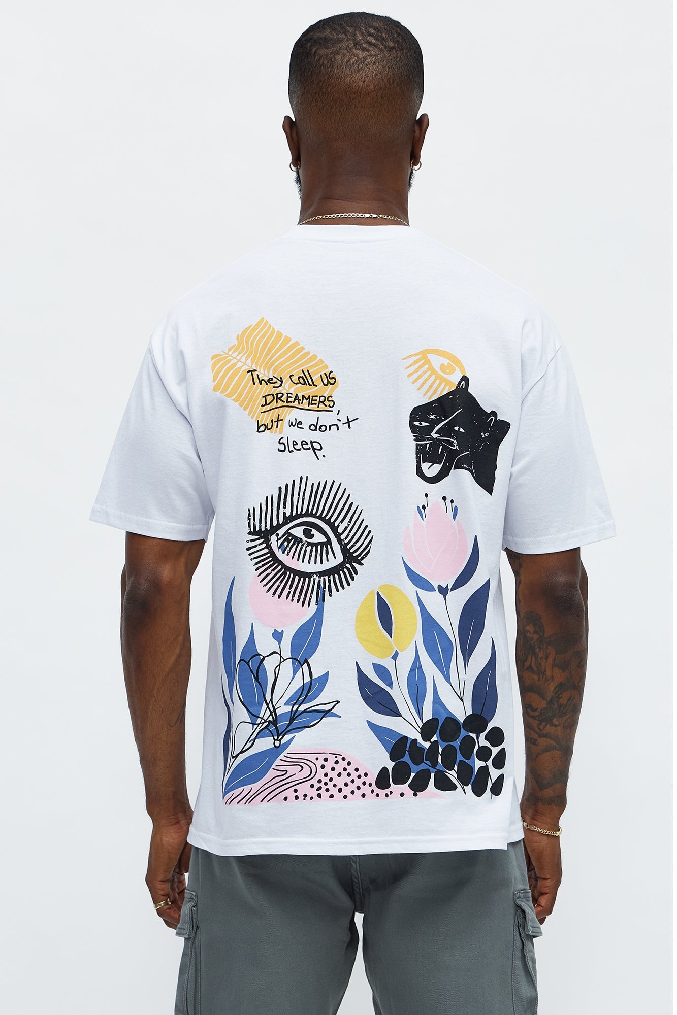 Nothing Is Impossible Short Sleeve Tee - White