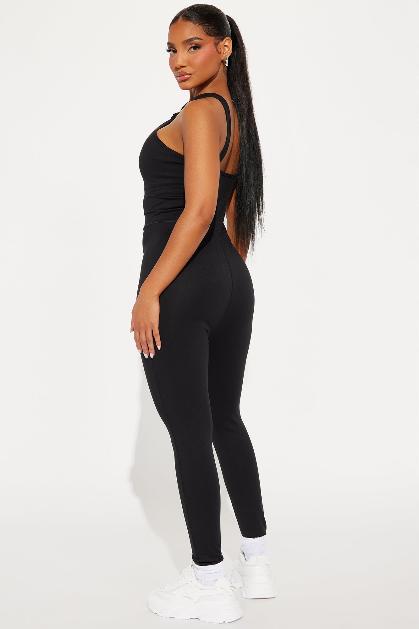 Set New Limits Active Jumpsuit - Black