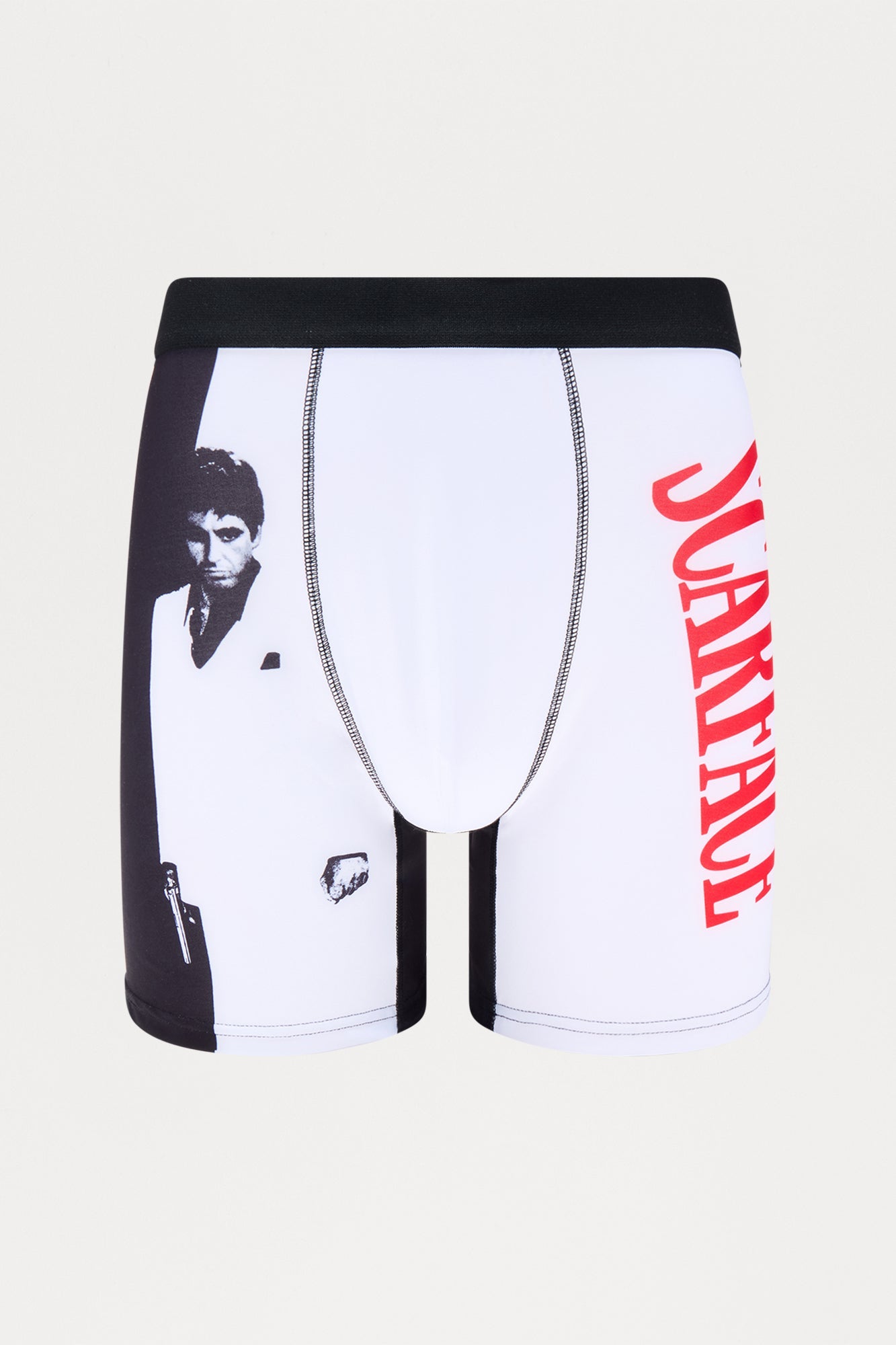 VHS Packaged Scarface Classic Boxer Brief - White/Black