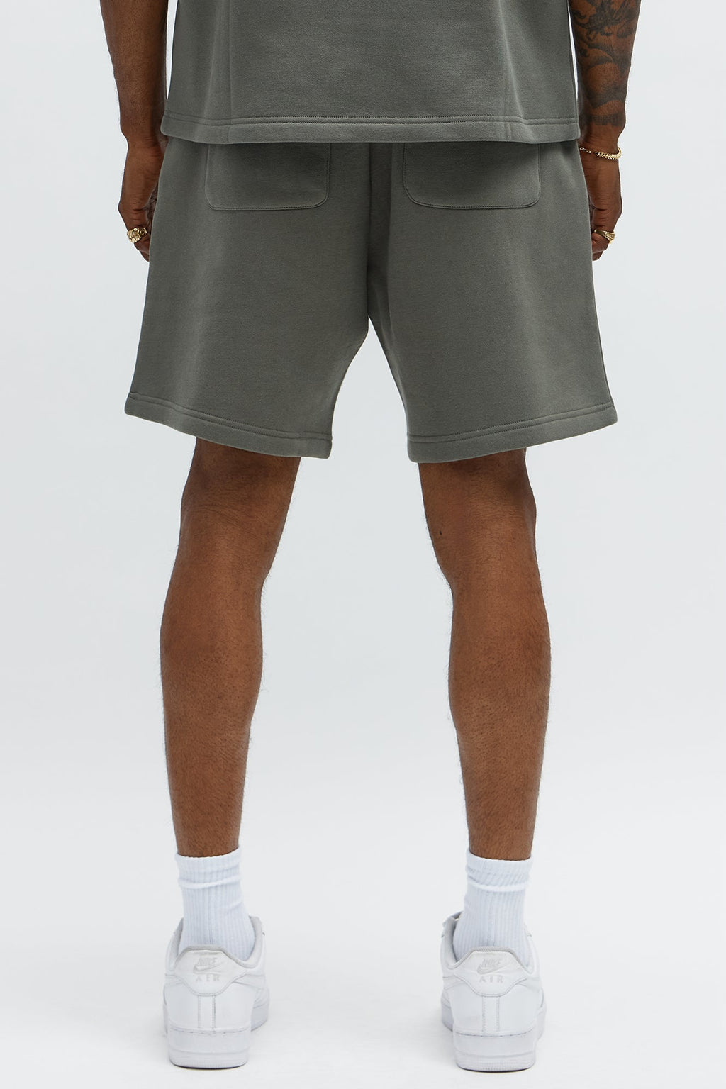 Tyson Relaxed Trust Issues Shorts - Dark Grey