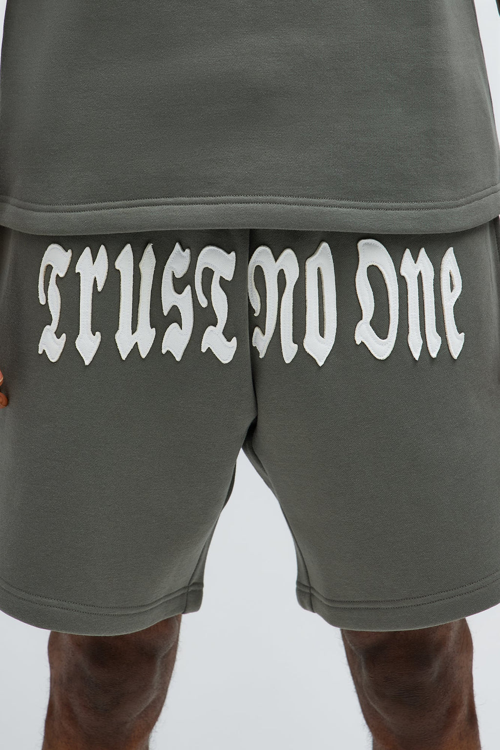 Tyson Relaxed Trust Issues Shorts - Dark Grey
