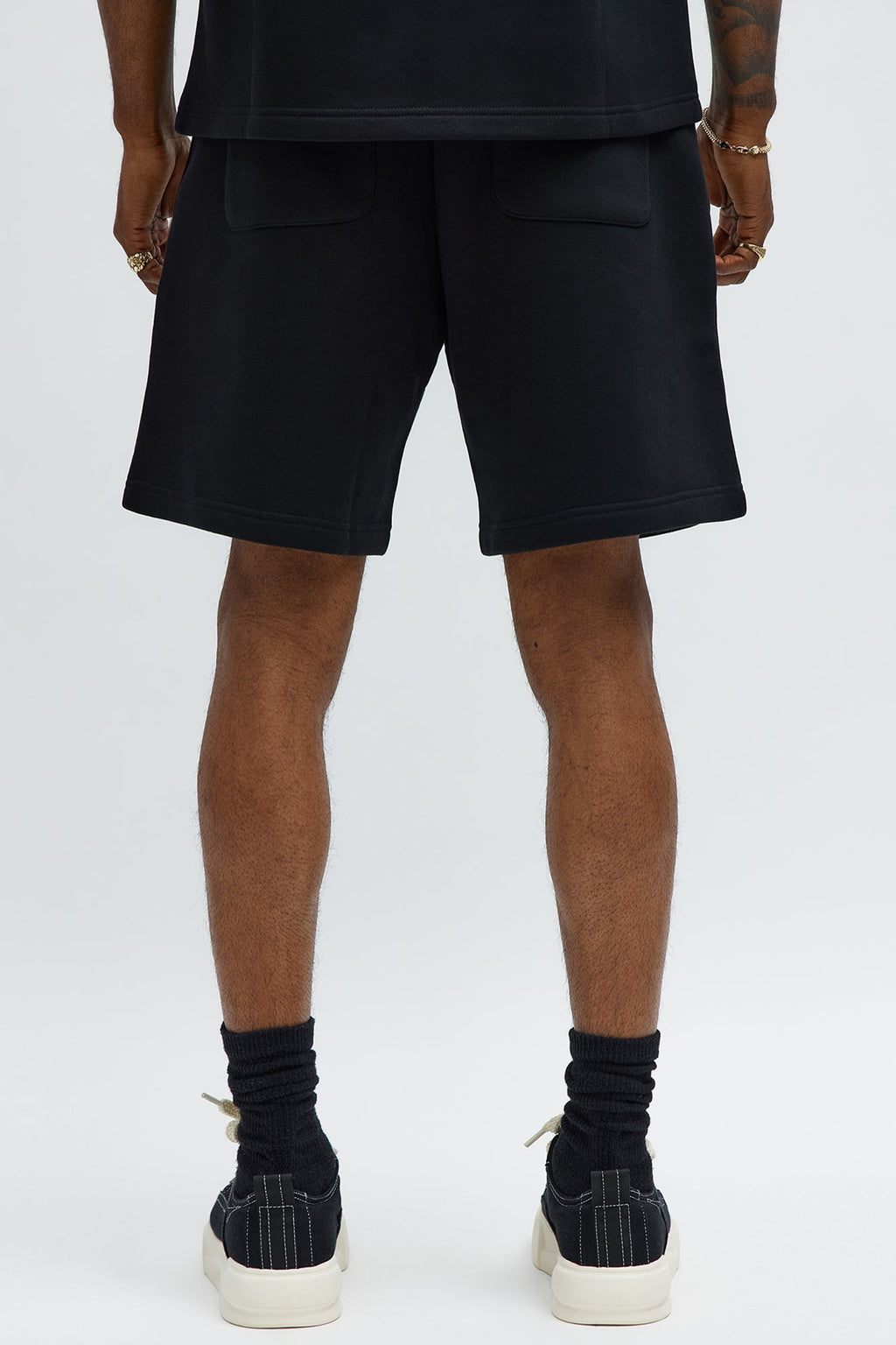 Tyson Relaxed Trust Issues Shorts - Black