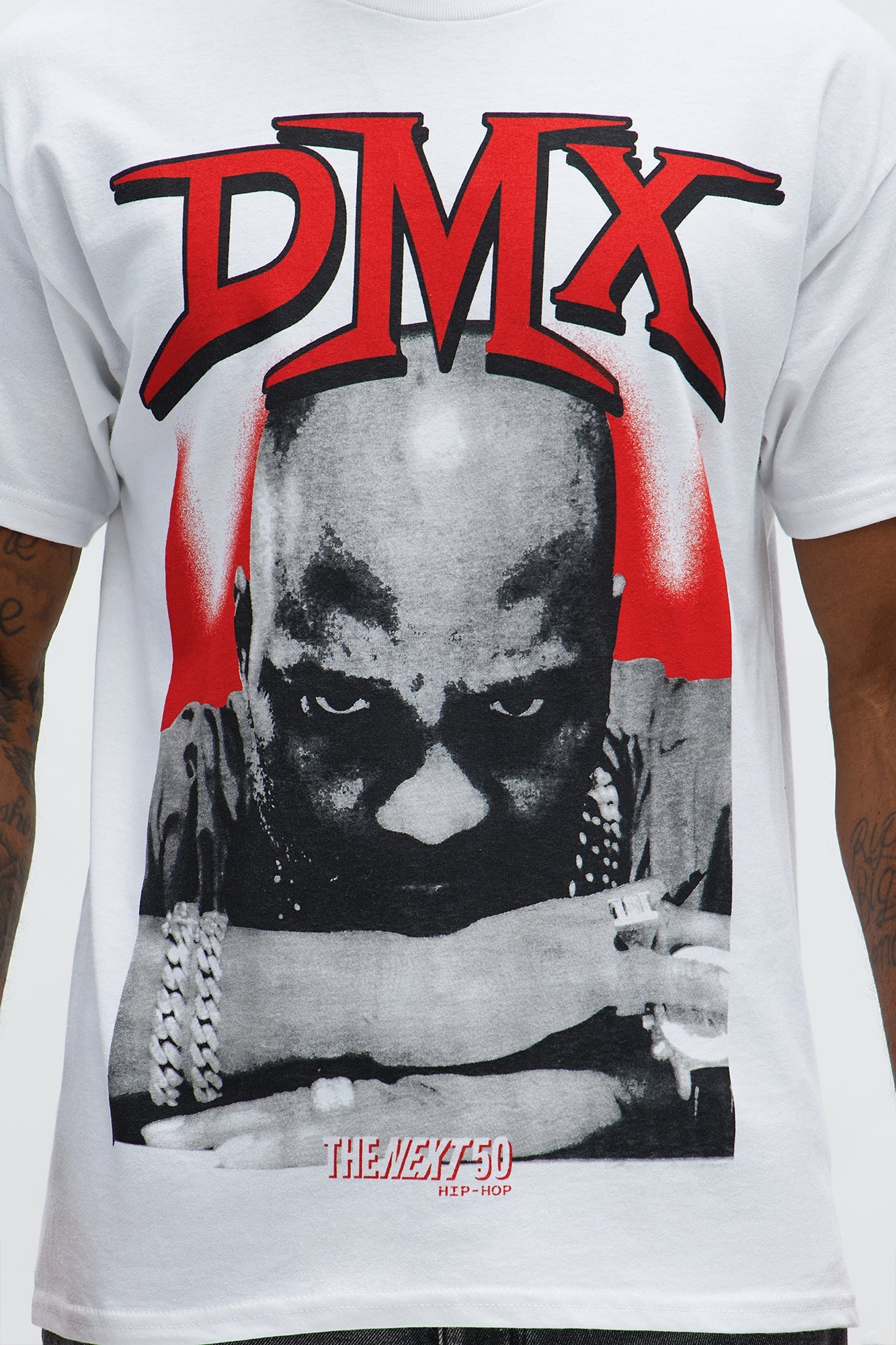 DMX The Next 50 Short Sleeve Tee - White