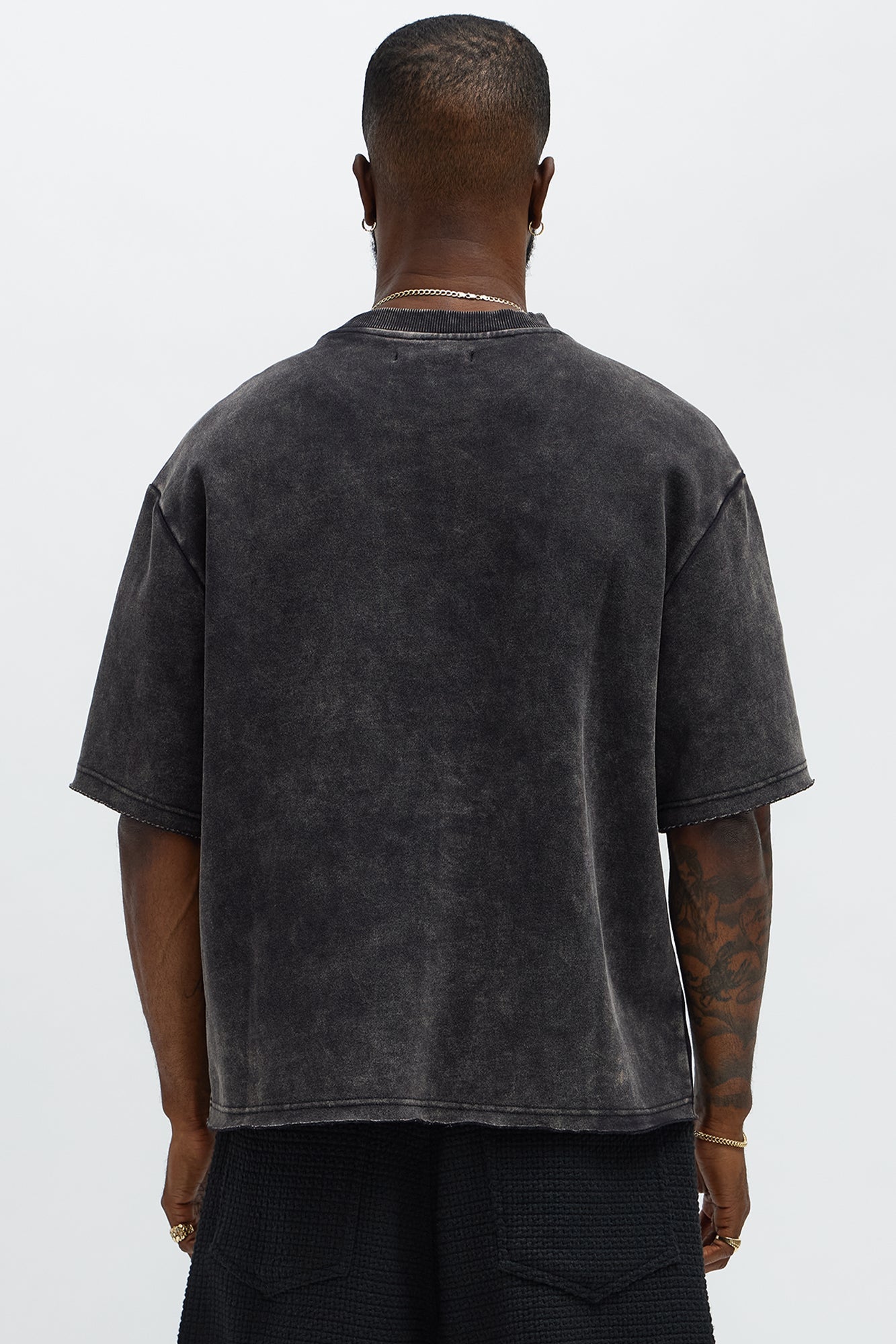 Tyson Curated Short Sleeve Tee - Black Wash