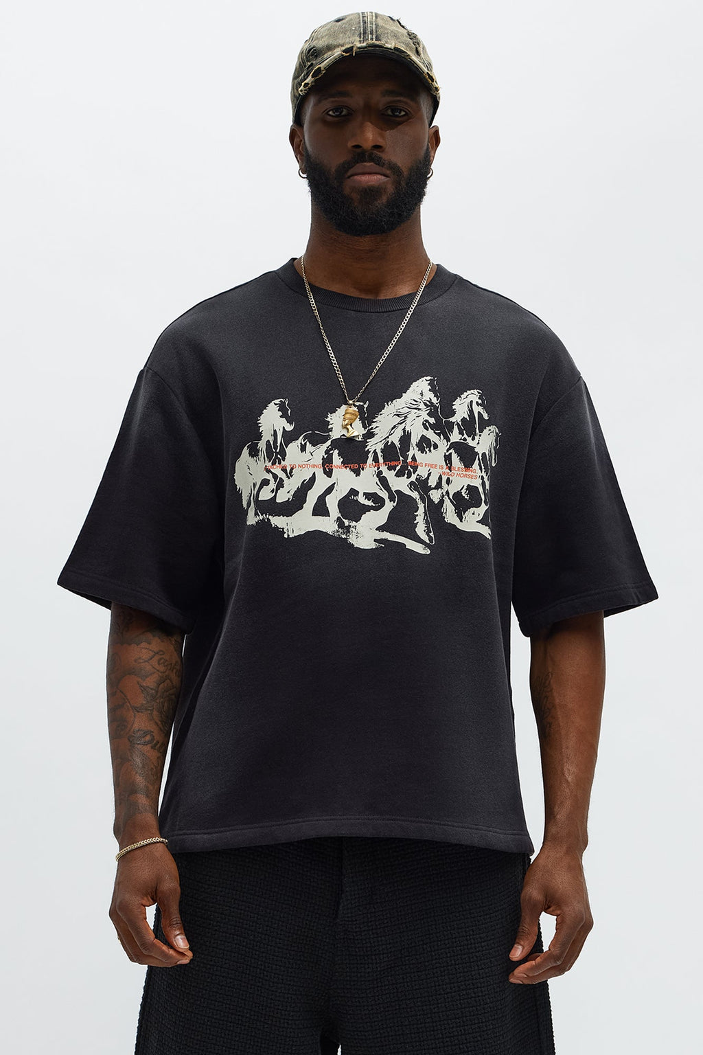Tyson Wild Blessings Short Sleeve Tee - Black
