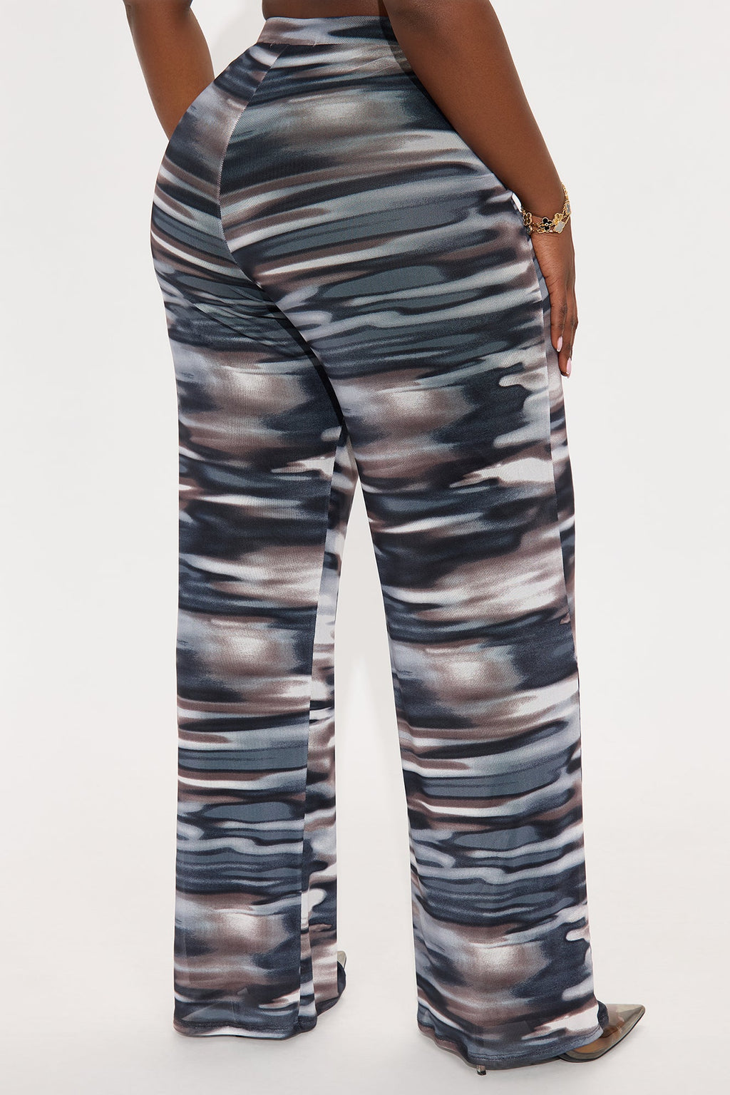 Indie Abstract Mesh Pant 33″ - Blue/combo