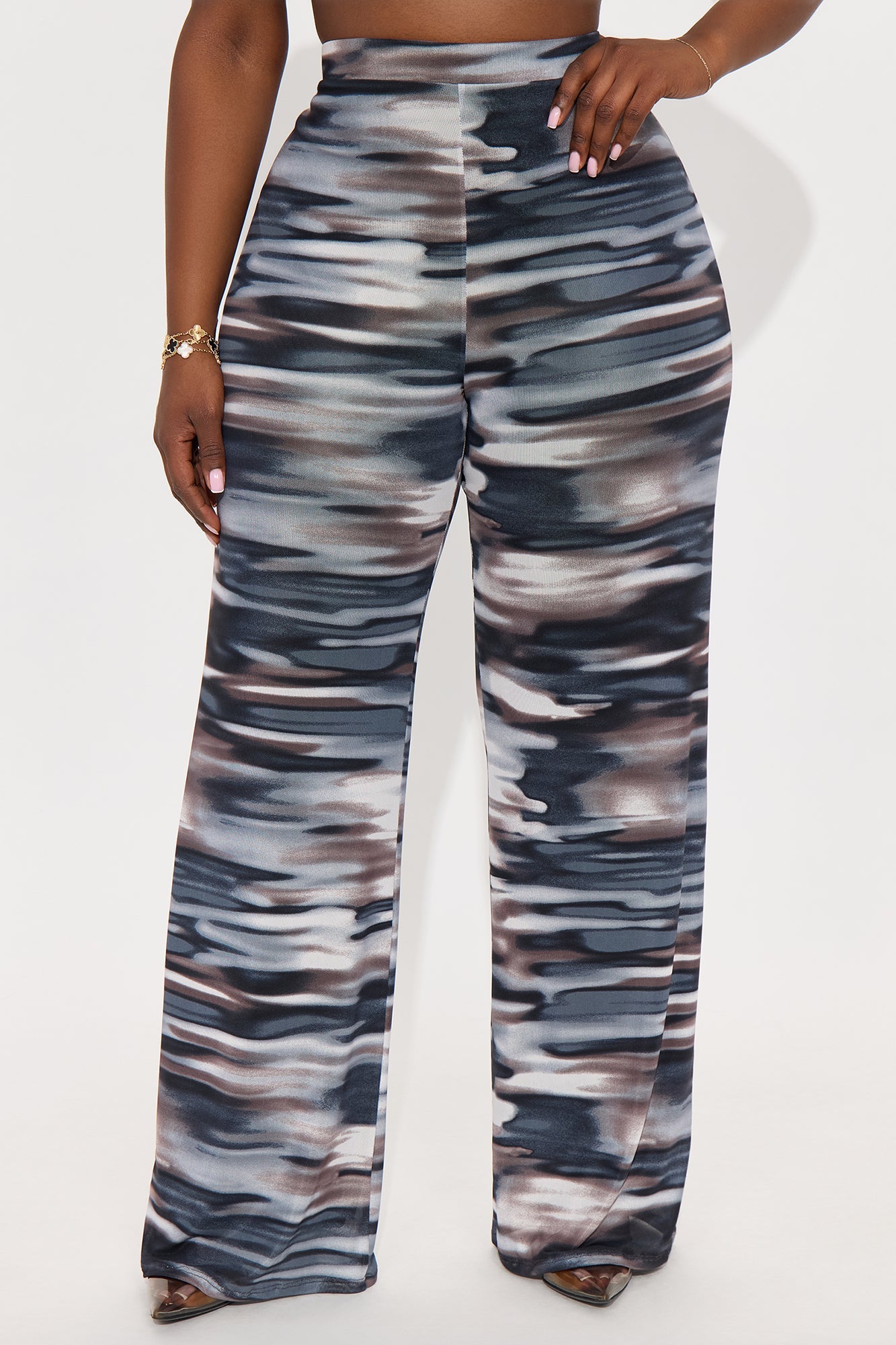 Indie Abstract Mesh Pant 33″ - Blue/combo