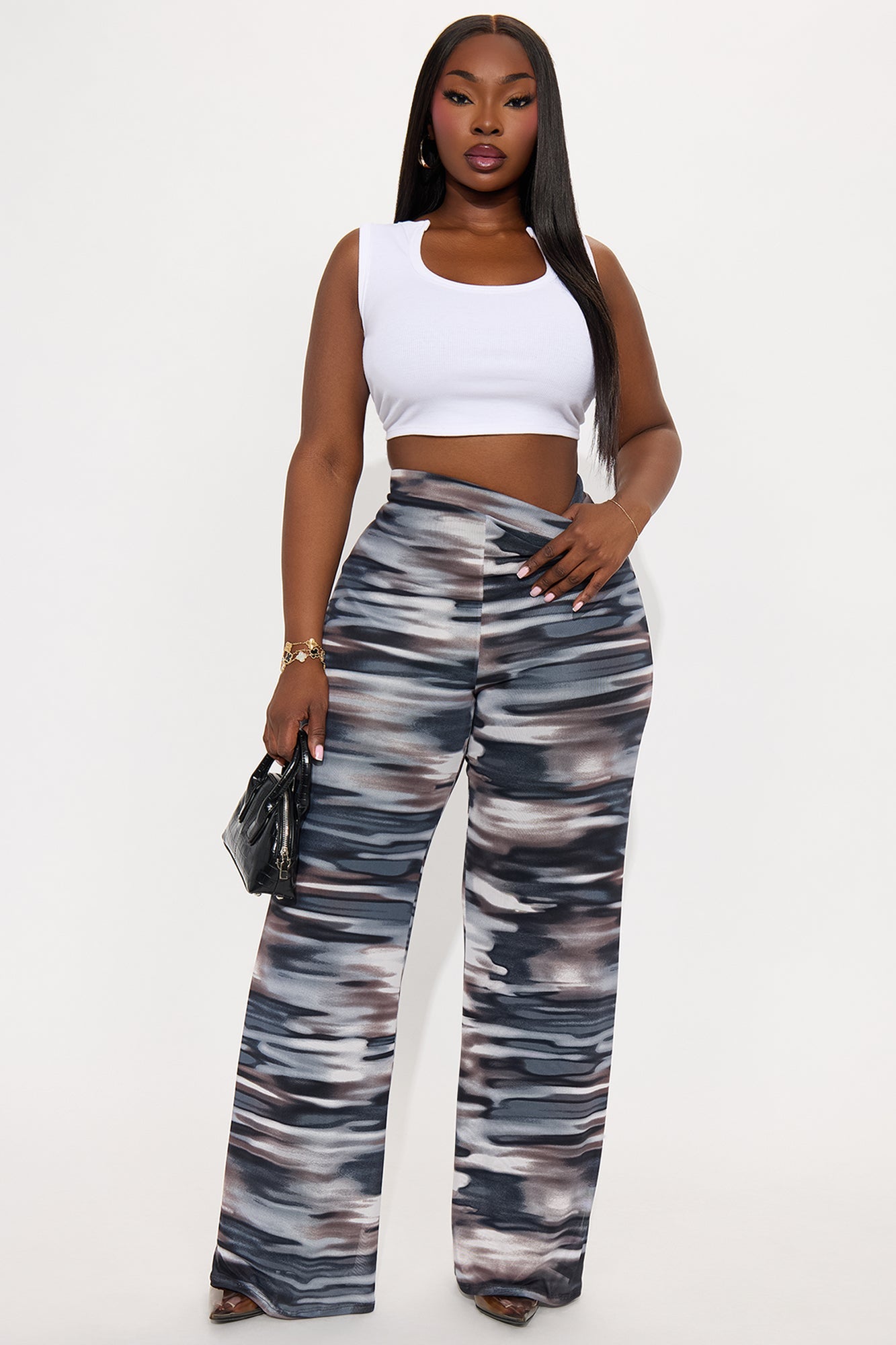 Indie Abstract Mesh Pant 33″ - Blue/combo