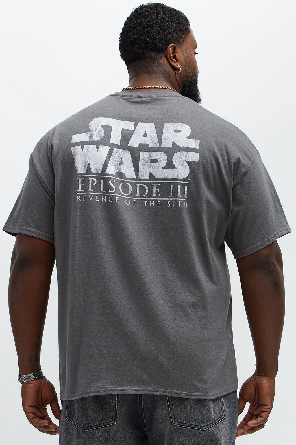 Star Wars Episode 3 Short Sleeve Tee - Charcoal