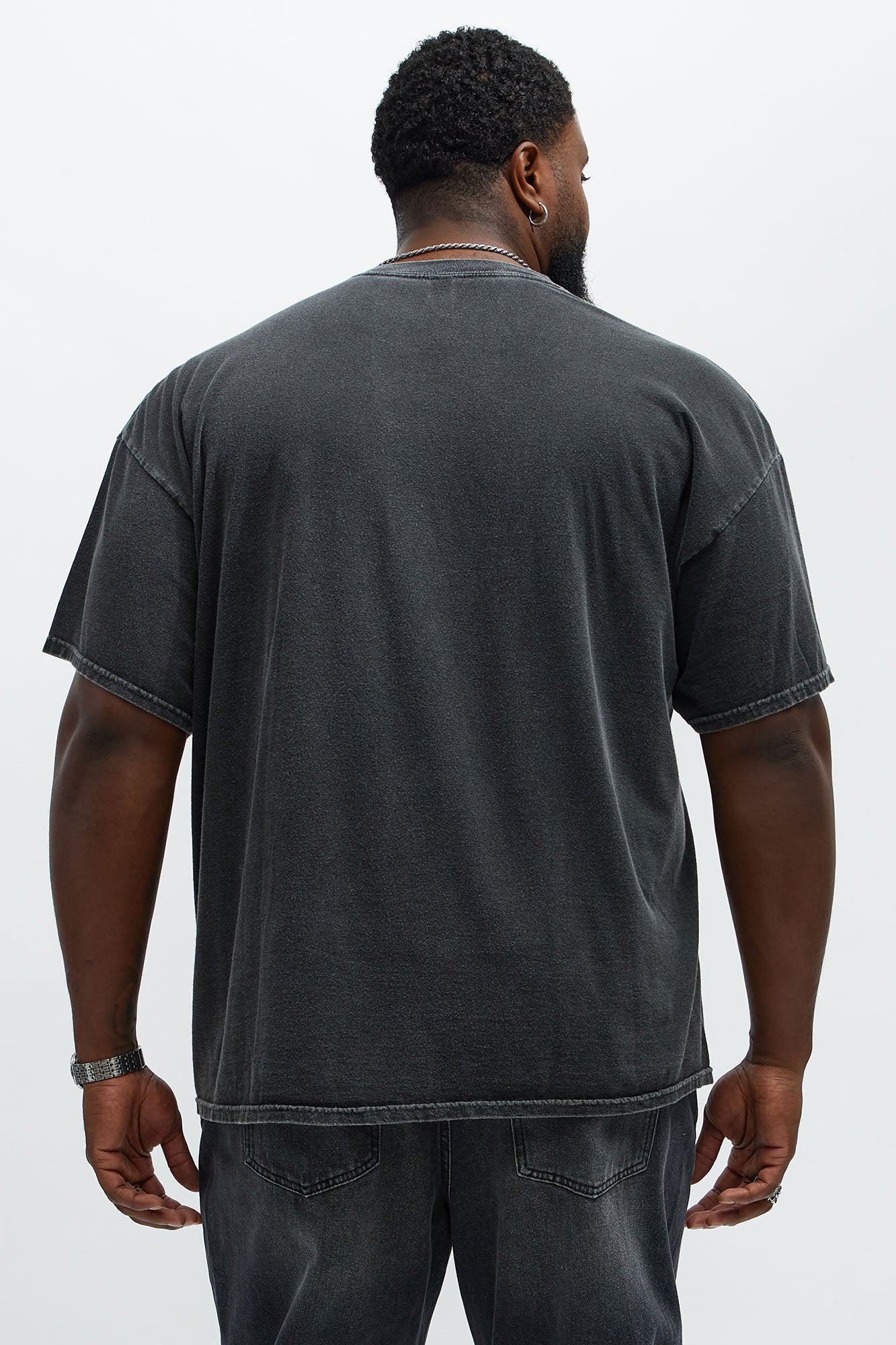 Saweetie Short Sleeve Tee - Black Wash