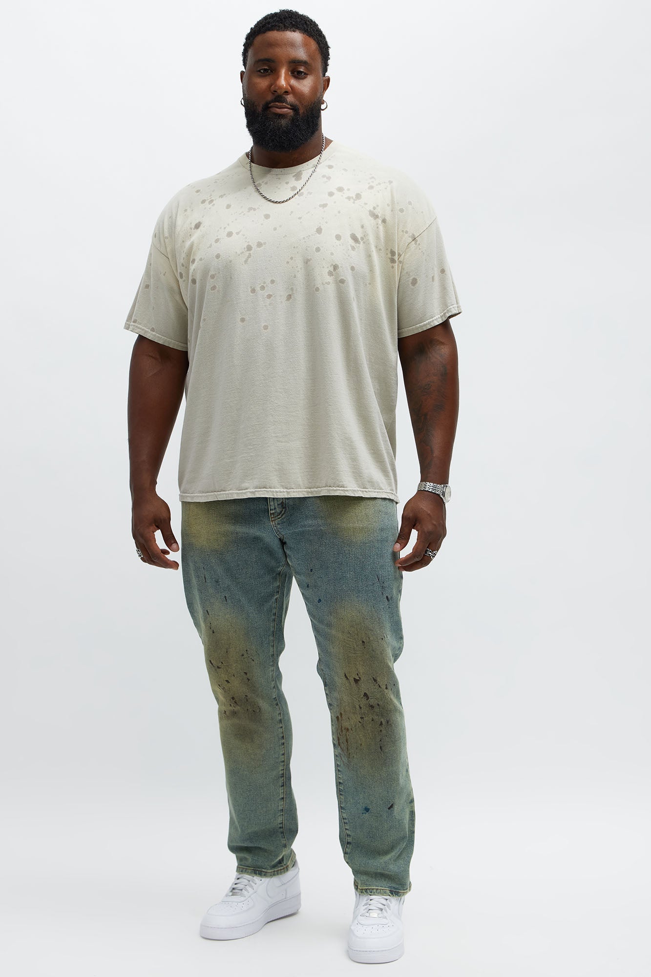 Skinny Dirt On My Name Jeans - Medium Blue Wash
