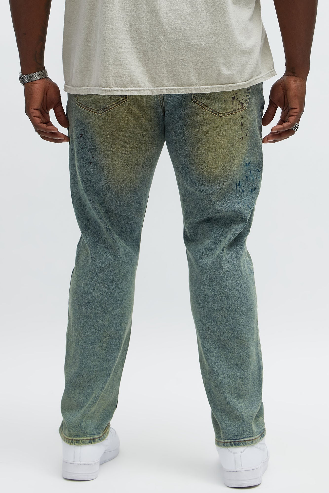 Skinny Dirt On My Name Jeans - Medium Blue Wash