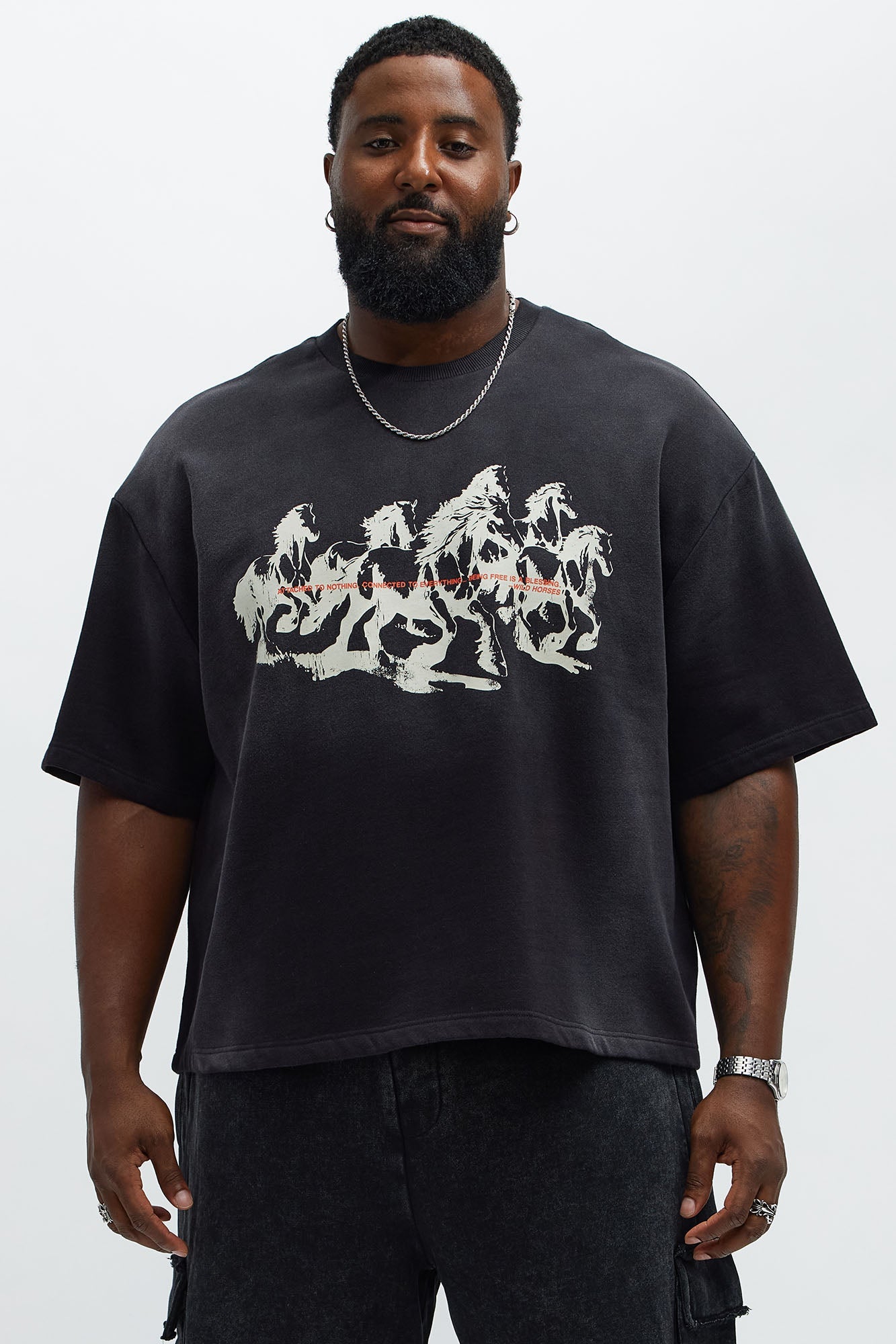 Tyson Wild Blessings Short Sleeve Tee - Black
