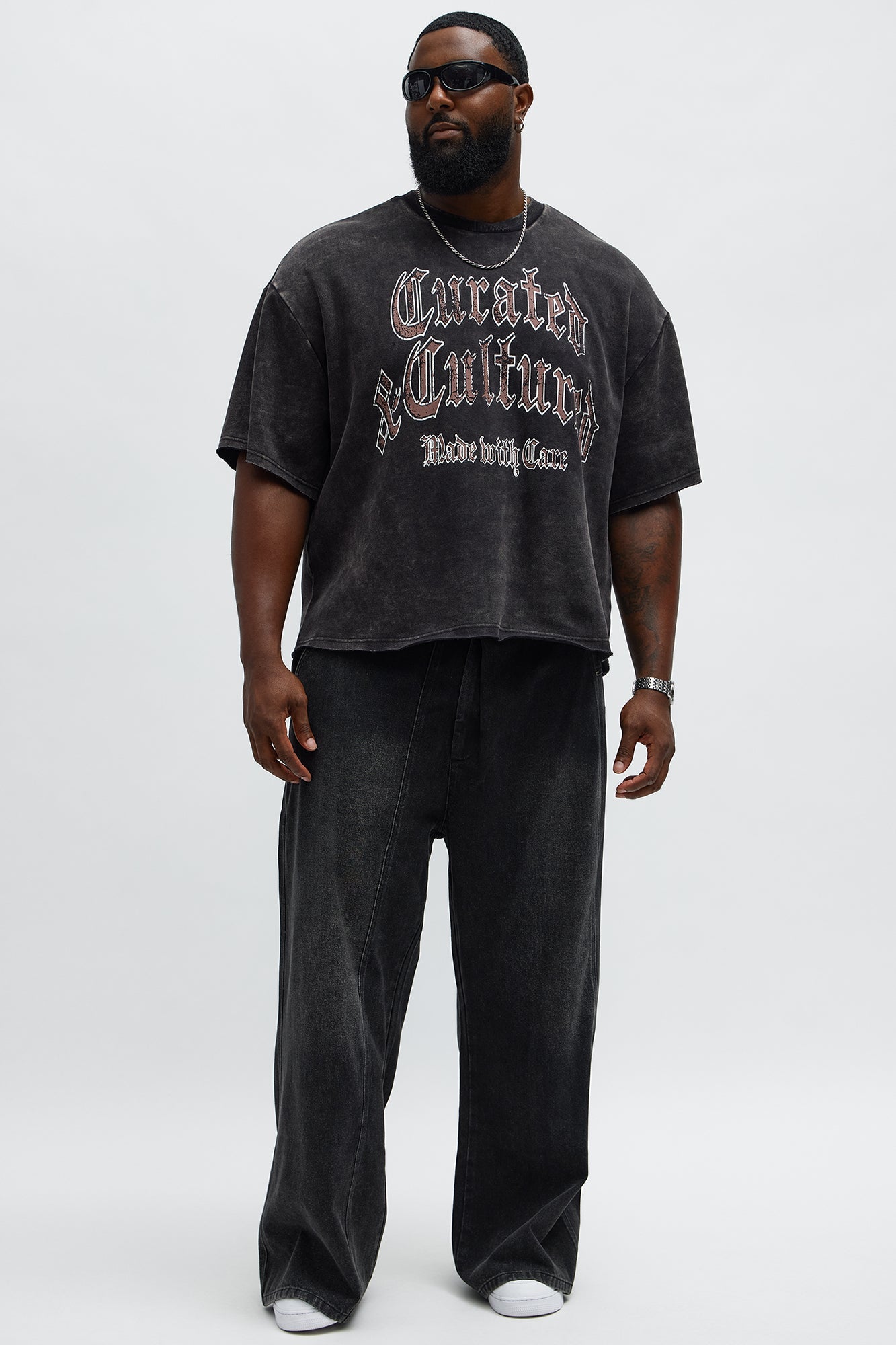 Tyson Curated Short Sleeve Tee - Black Wash