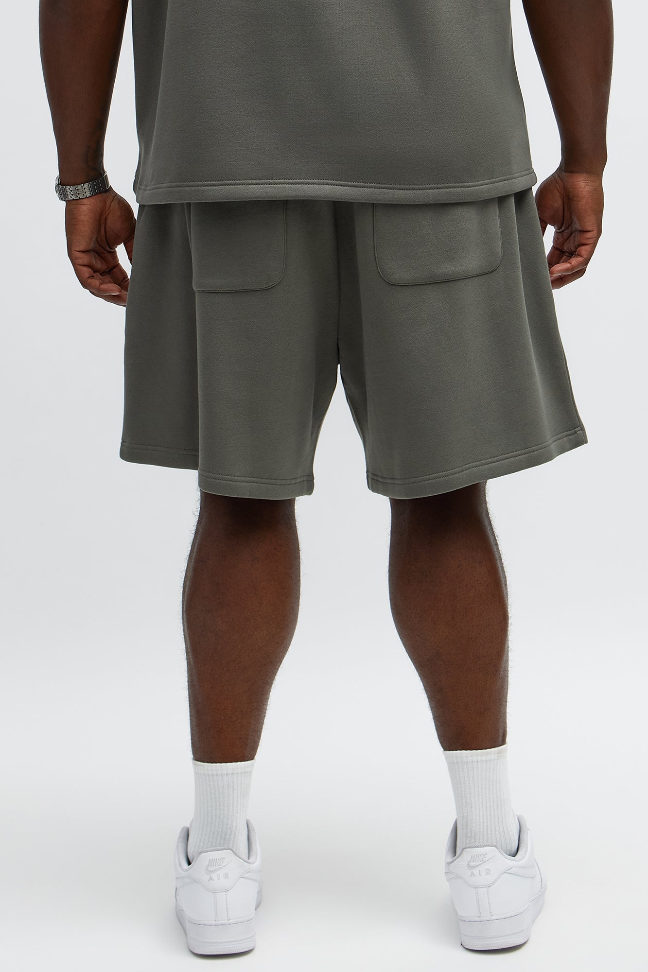 Tyson Relaxed Trust Issues Shorts - Dark Grey
