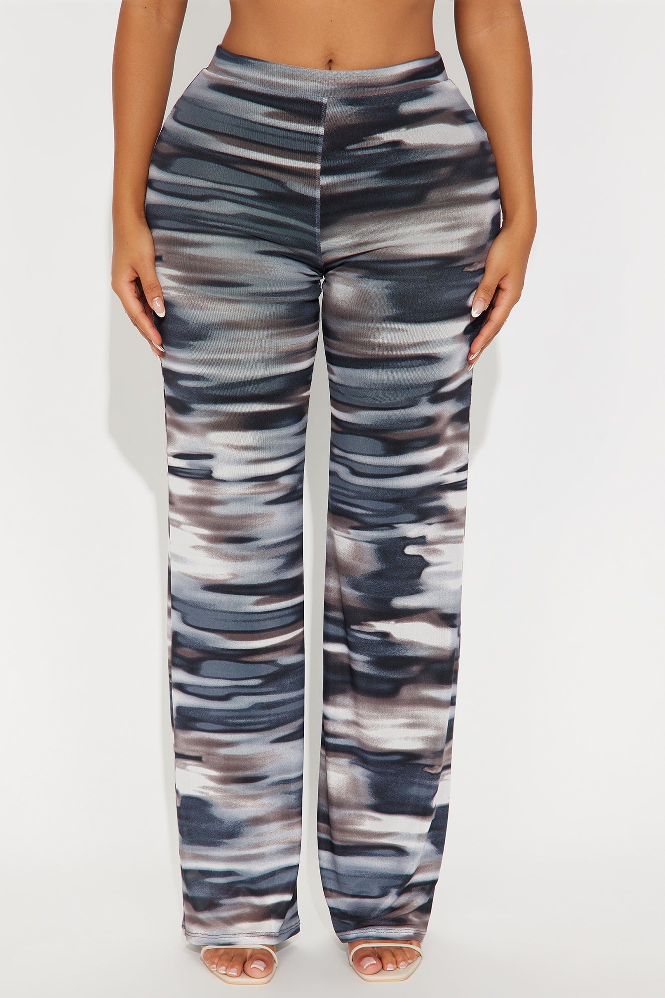Indie Abstract Mesh Pant 33″ - Blue/combo