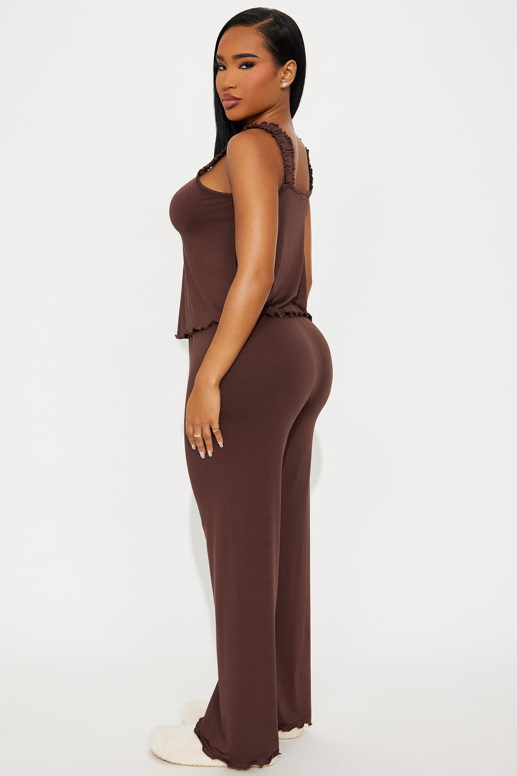 All A Dream PJ Pant Set - Chocolate
