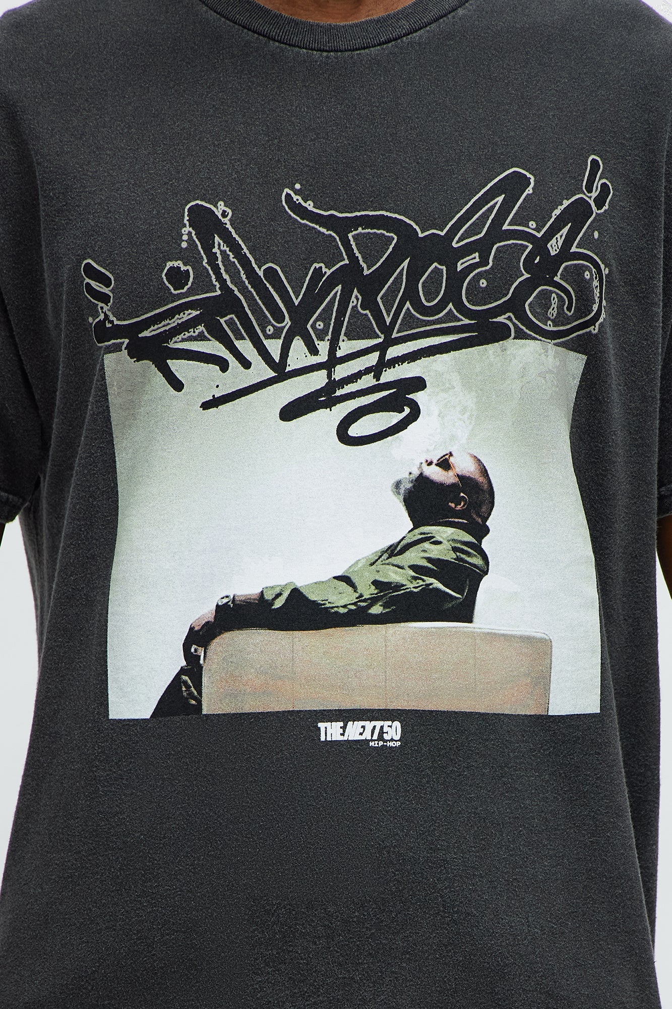 Rick Ross The Boss Short Sleeve Tee - Black Wash